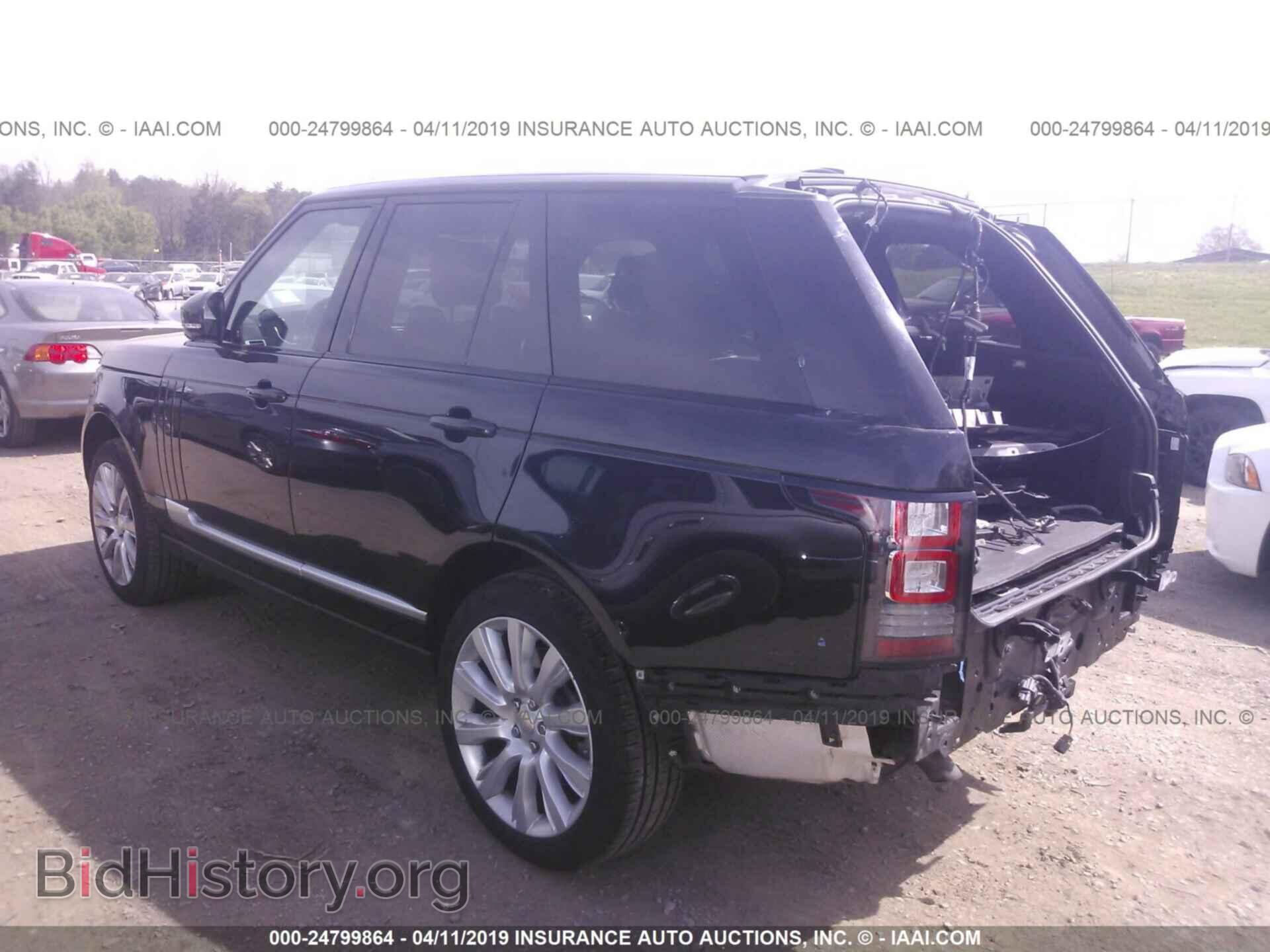 2014 LAND ROVER RANGE ROVER - VIN: SALGS2TF0EA161236 - Фото 3