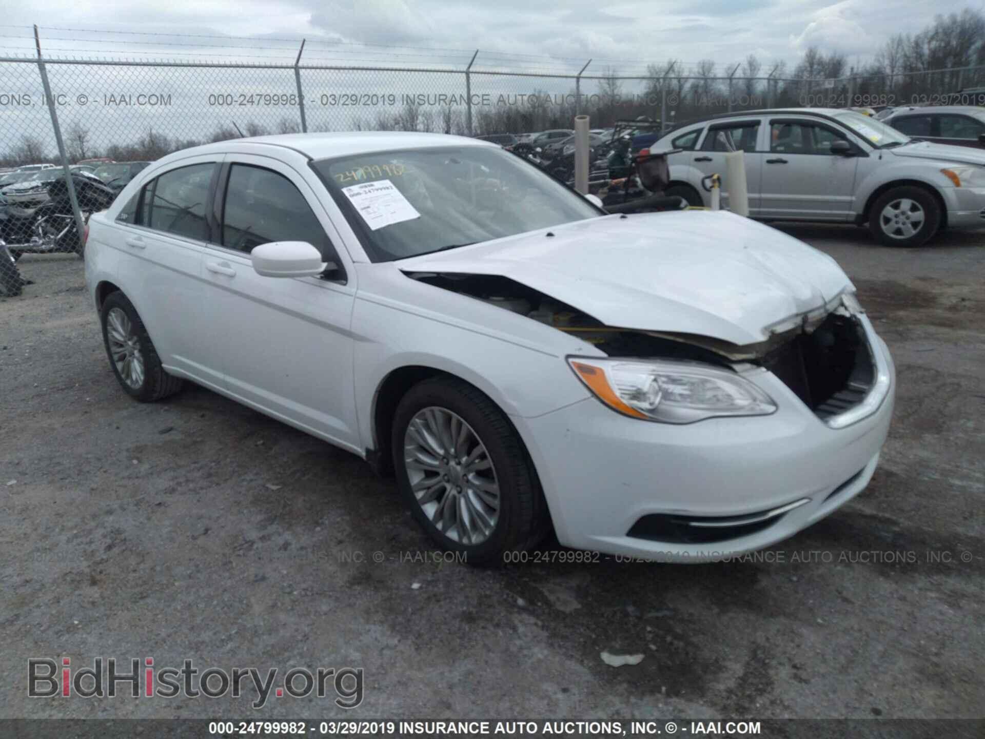 Фотография 1C3CCBAB6CN155356 - CHRYSLER 200 2012