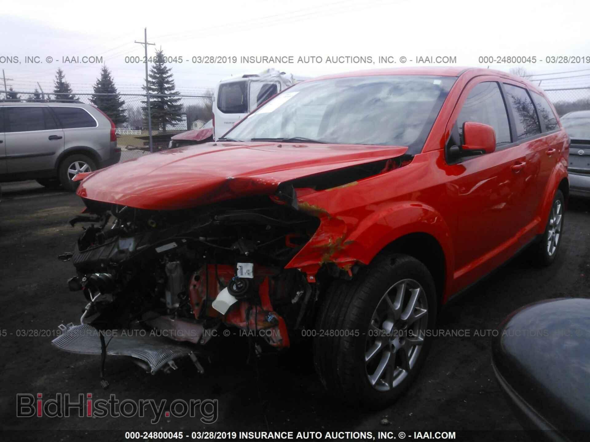 2017 DODGE JOURNEY - VIN: 3C4PDDEG7HT569376 - Фото 2