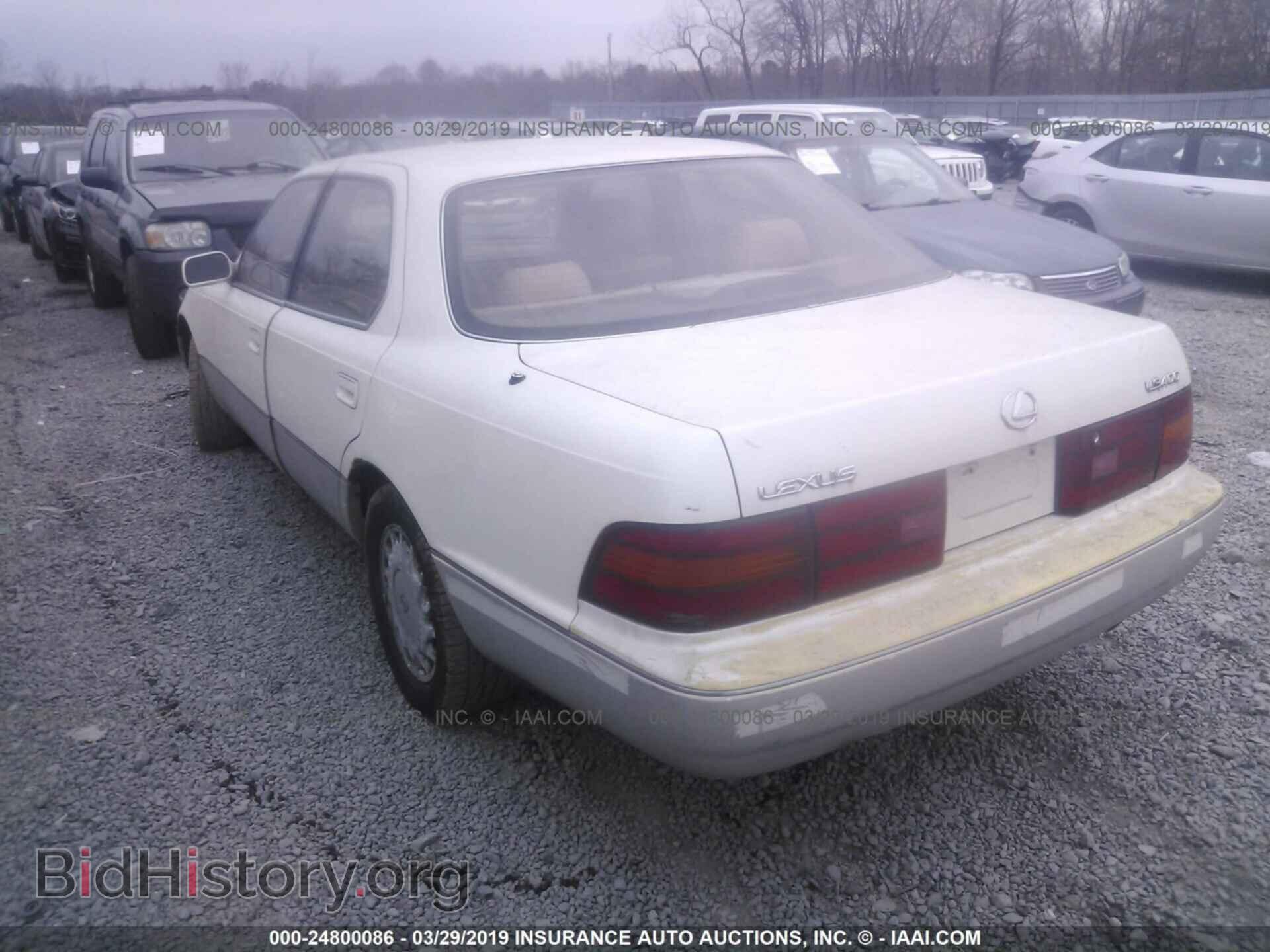 1992 LEXUS LS - VIN: JT8UF11E9N0141848 - Фото 3