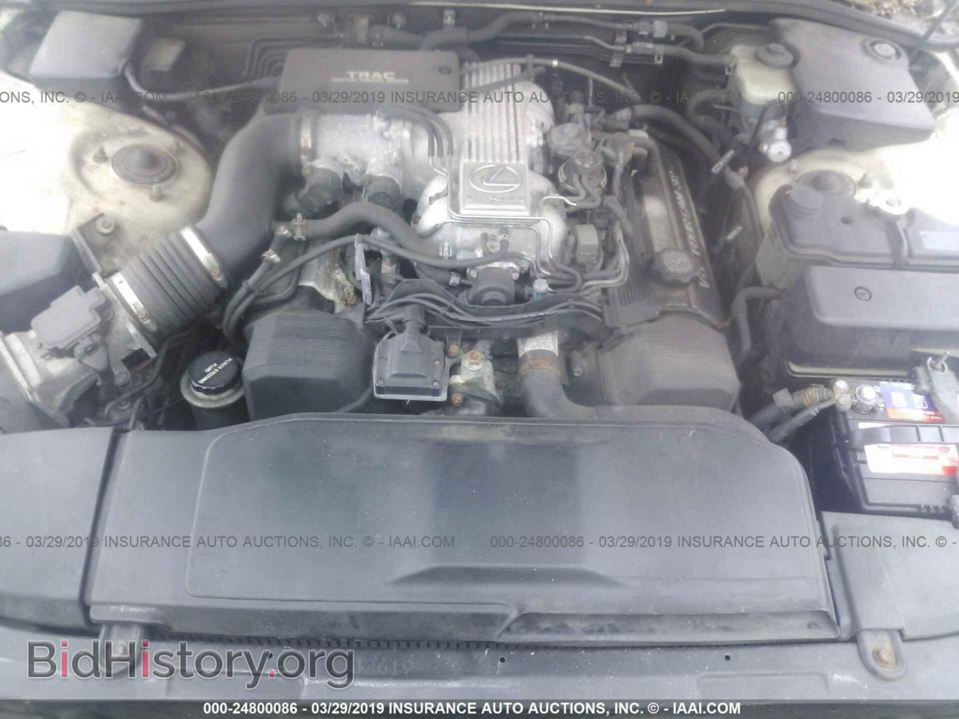 1992 LEXUS LS - VIN: JT8UF11E9N0141848 - Фото 10