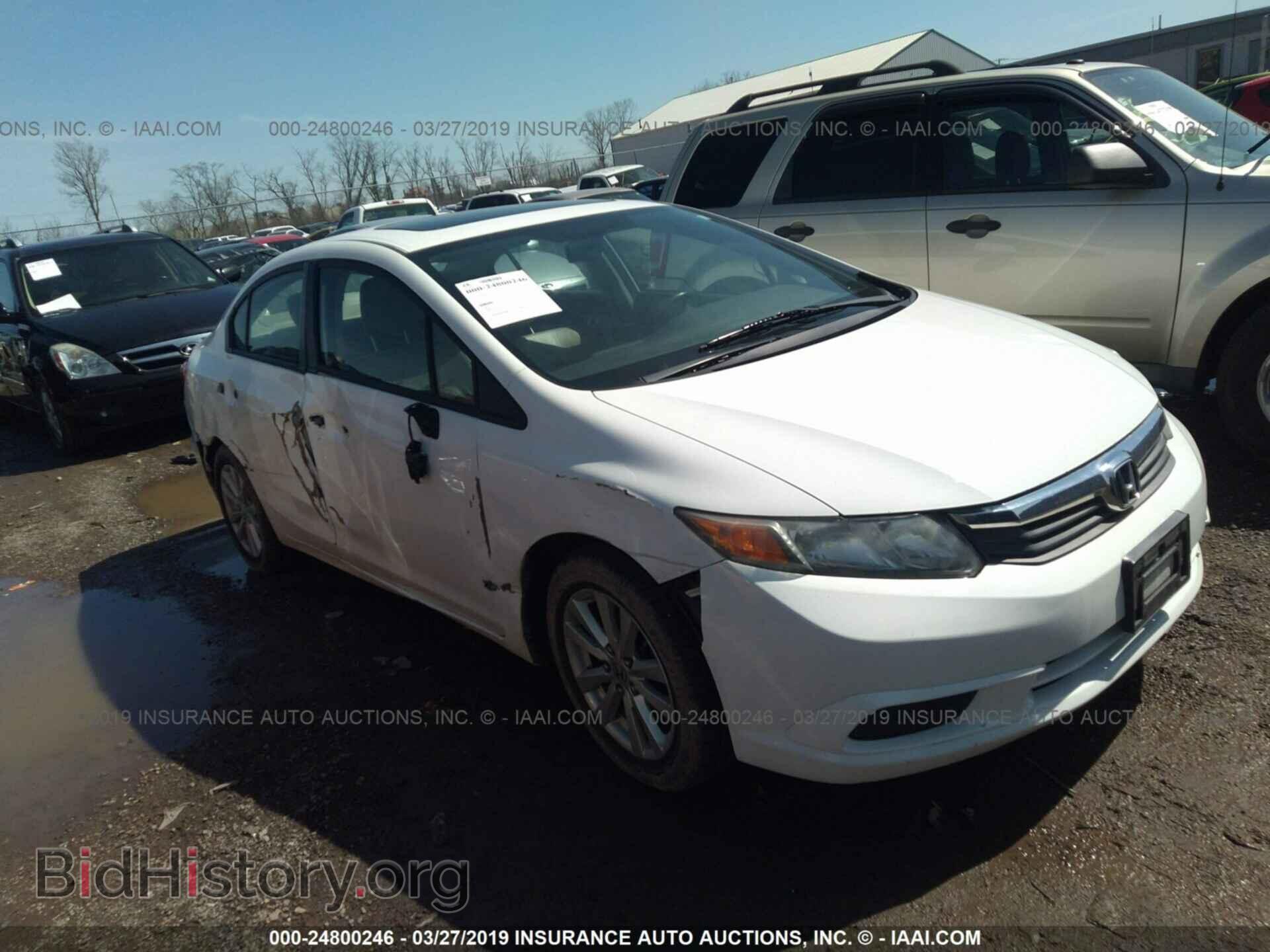 Фотография 2HGFB2F9XCH506801 - HONDA CIVIC 2012