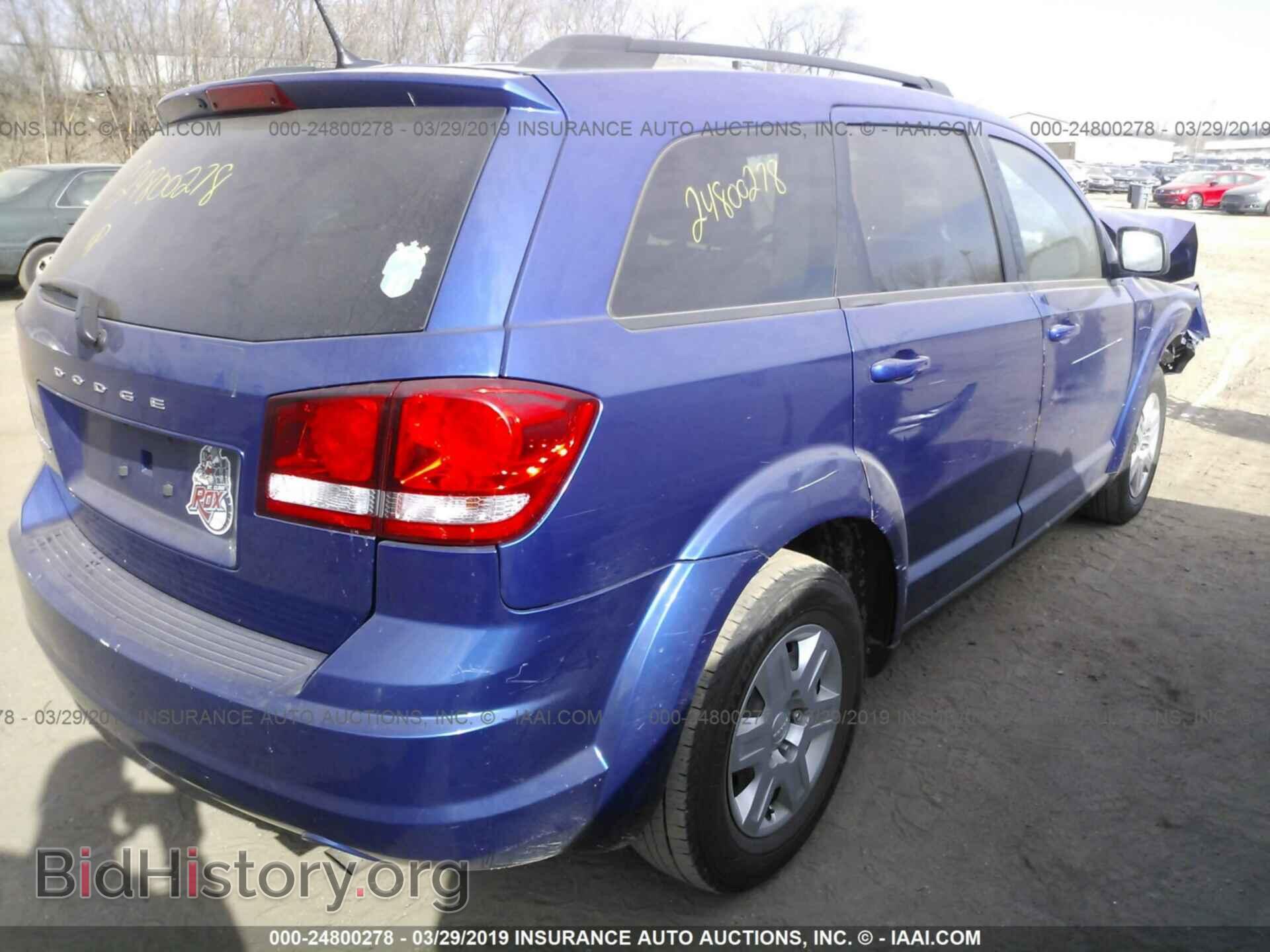 2012 DODGE JOURNEY - VIN: 3C4PDCAB2CT243319 - Фото 4