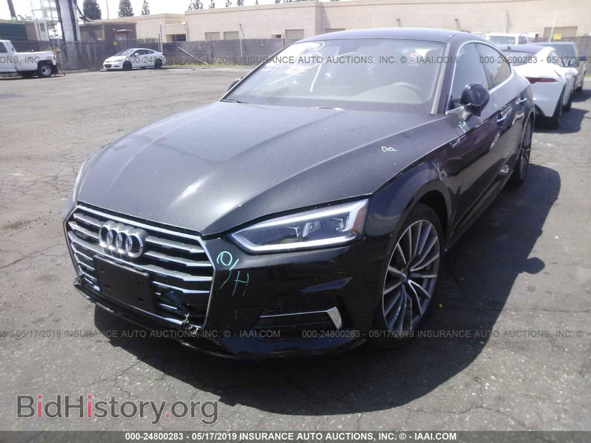 2018 AUDI A5 - VIN: WAUBNCF54JA093807 - Фото 2