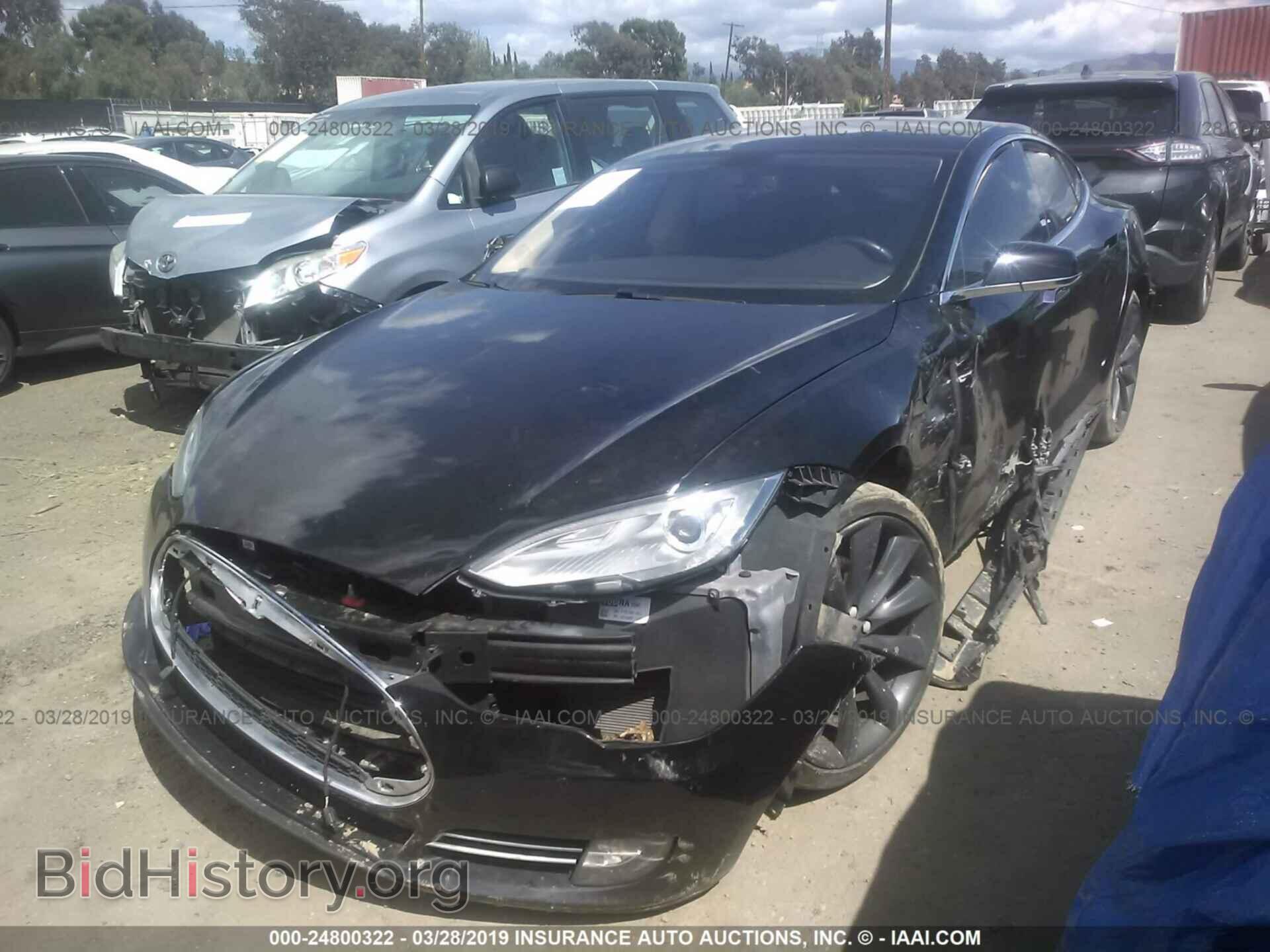 2013 TESLA MODEL S - VIN: 5YJSA1CN0DFP27231 - Photo 2