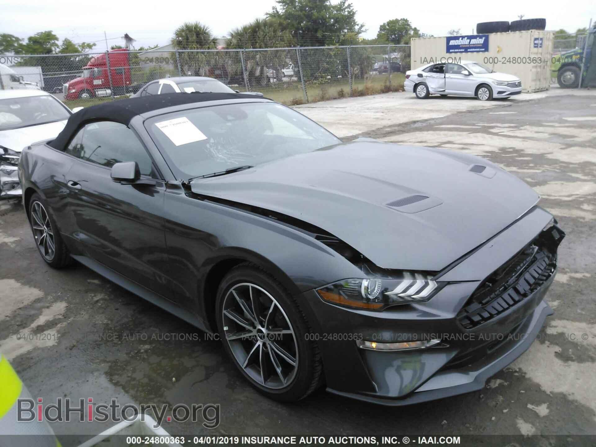 Фотография 1FATP8UH5K5150916 - FORD MUSTANG 2019