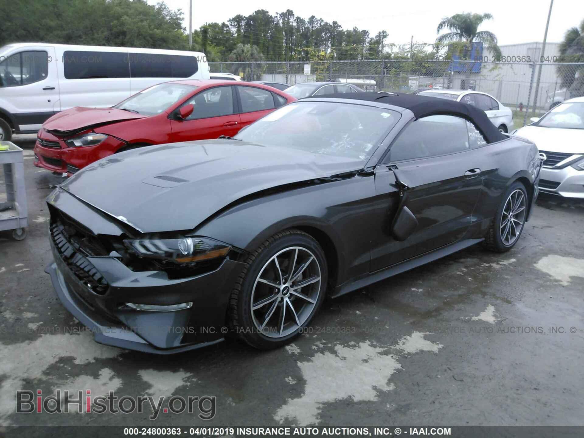 2019 FORD MUSTANG - VIN: 1FATP8UH5K5150916 - Фото 2