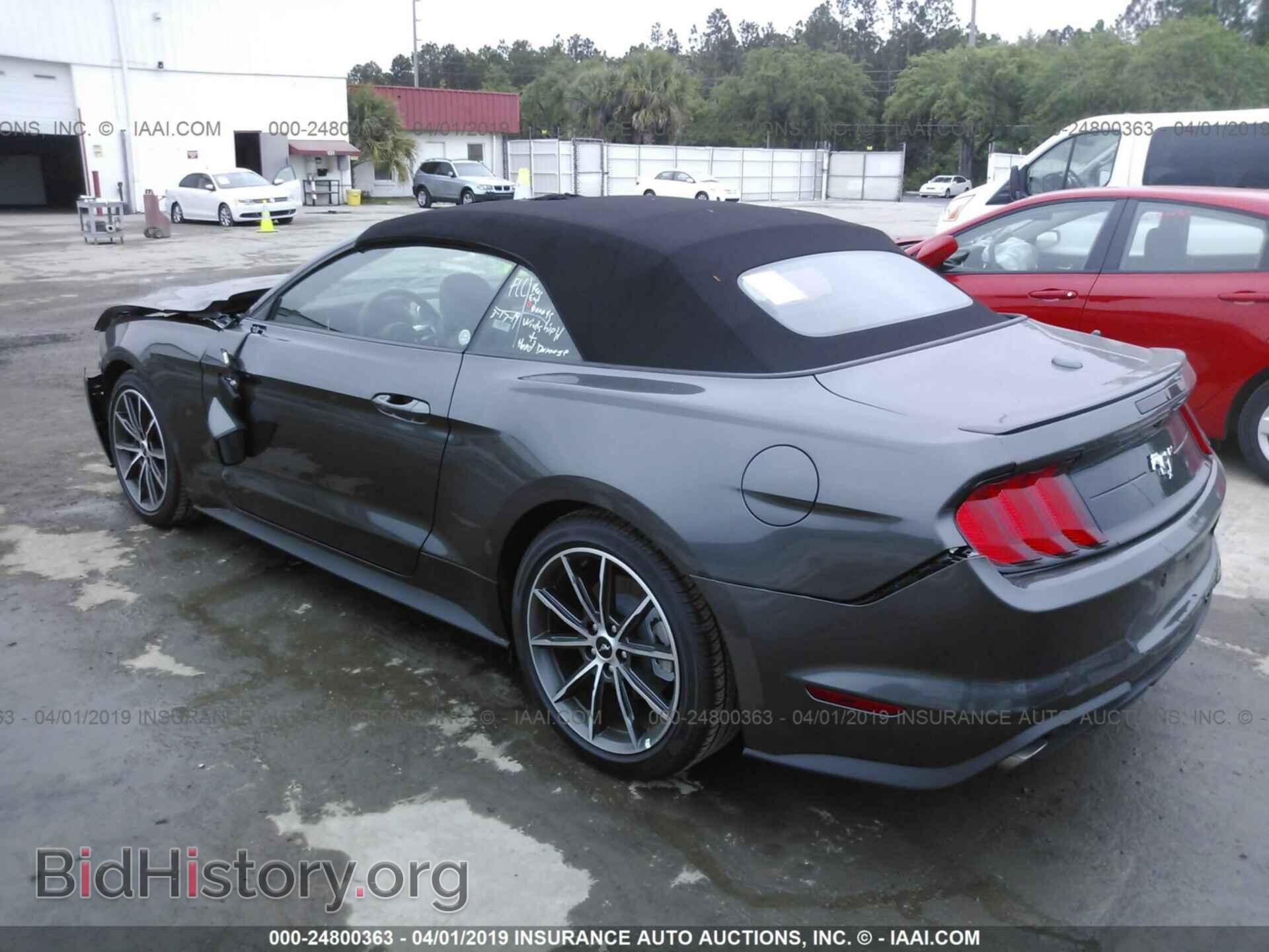 2019 FORD MUSTANG - VIN: 1FATP8UH5K5150916 - Фото 3