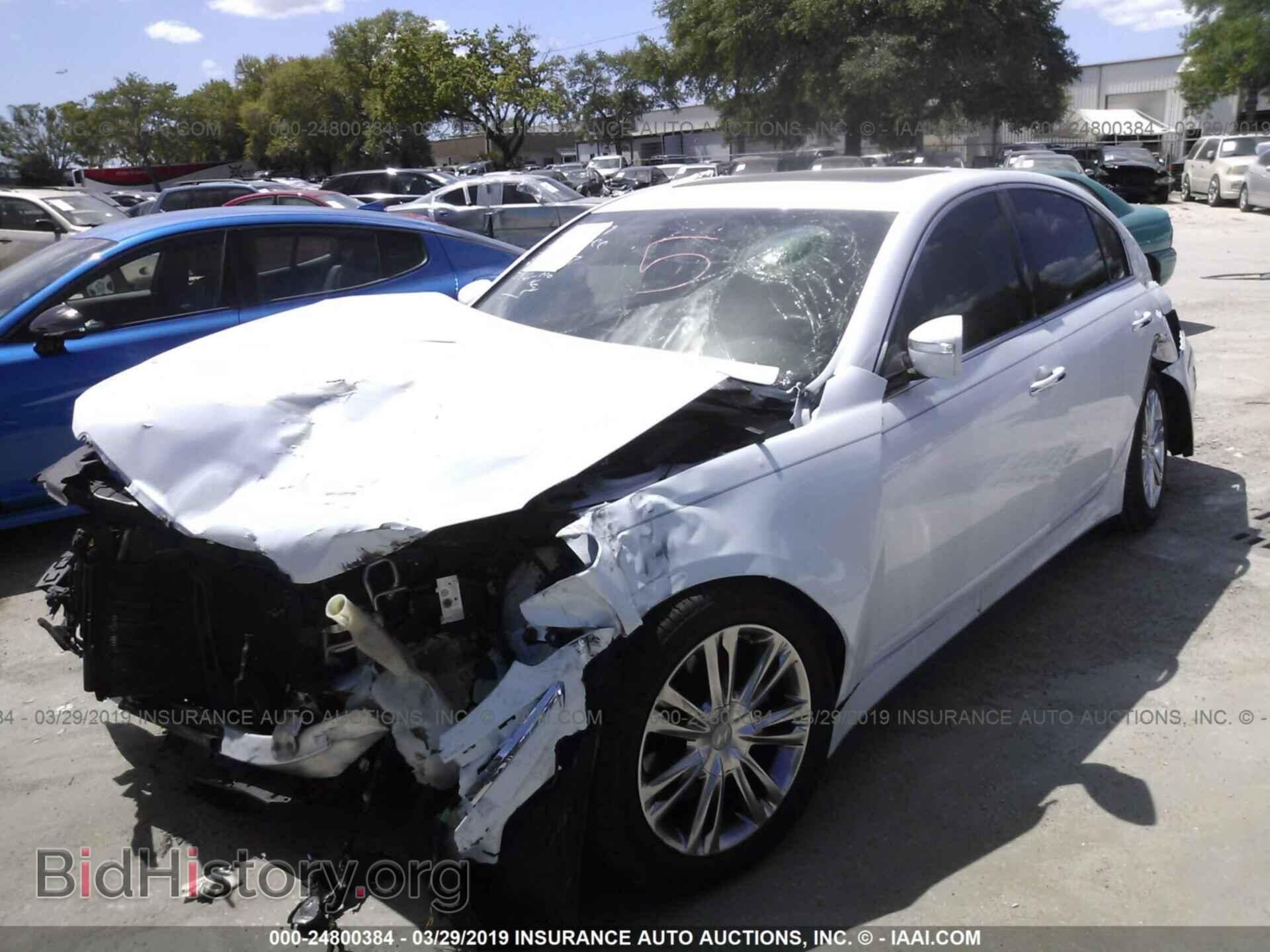 2014 HYUNDAI GENESIS - VIN: KMHGC4DD7EU262717 - Фото 2
