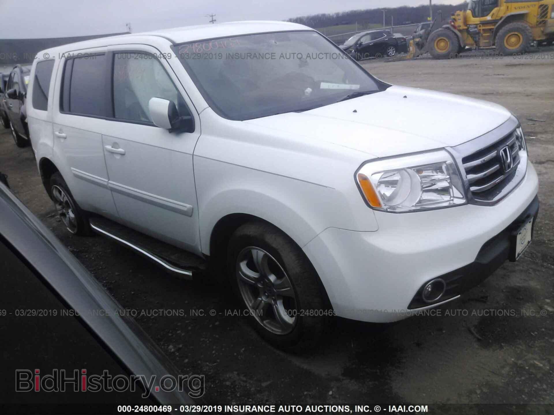 Фотография 5FNYF4H41DB082229 - HONDA PILOT 2013