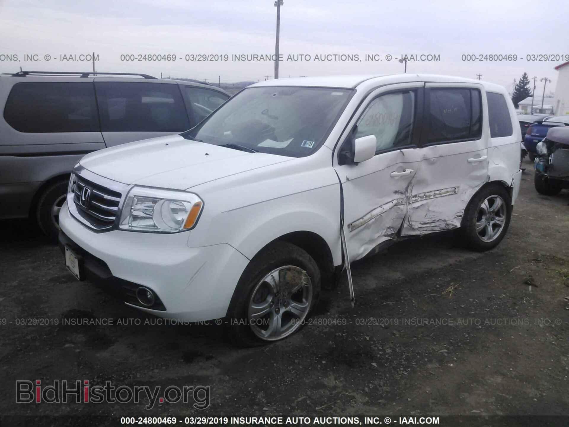 2013 HONDA PILOT - VIN: 5FNYF4H41DB082229 - Фото 2