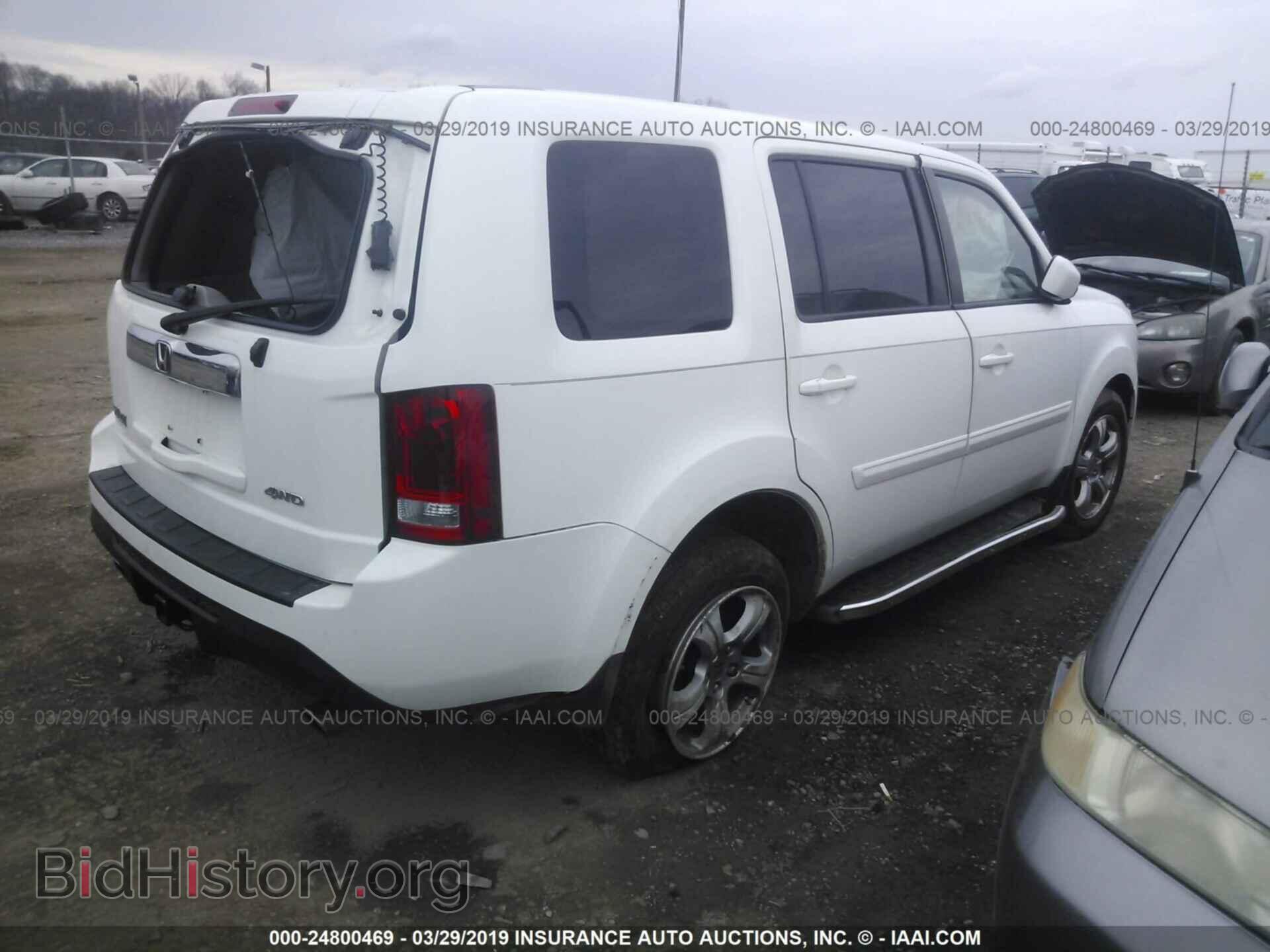 2013 HONDA PILOT - VIN: 5FNYF4H41DB082229 - Фото 4