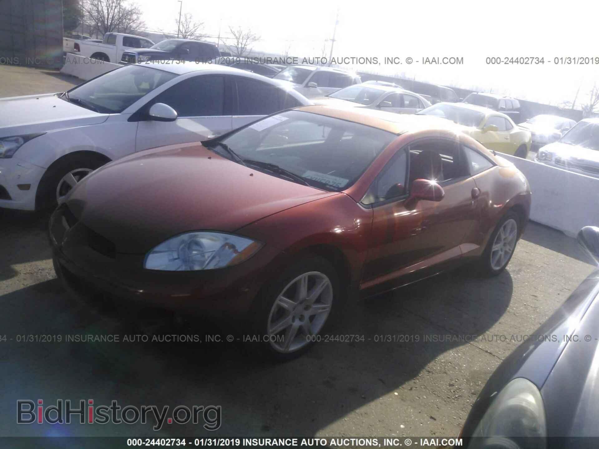 2006 MITSUBISHI ECLIPSE - VIN: 4A3AK34T66E037972 - Фото 2