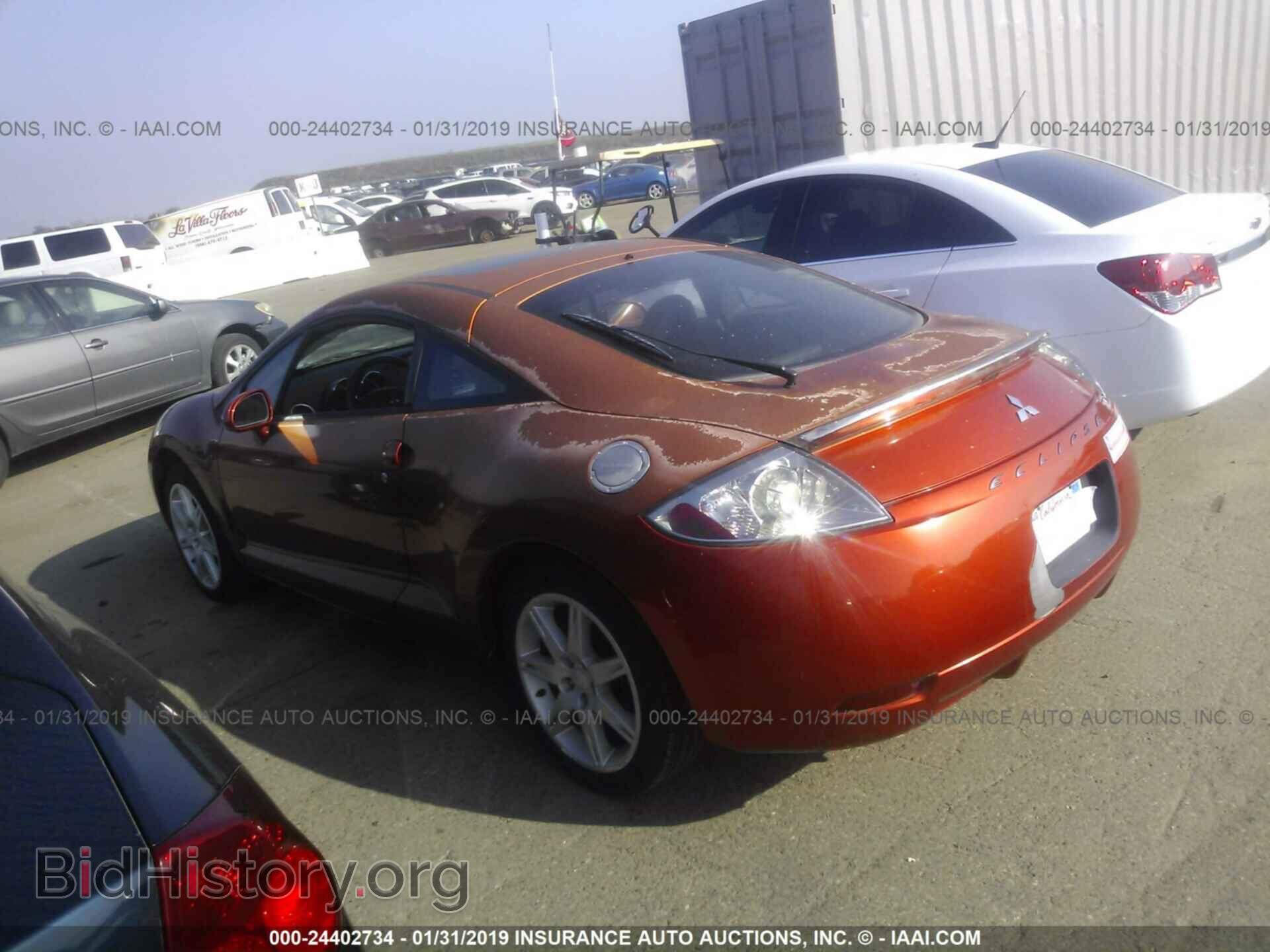 2006 MITSUBISHI ECLIPSE - VIN: 4A3AK34T66E037972 - Фото 3
