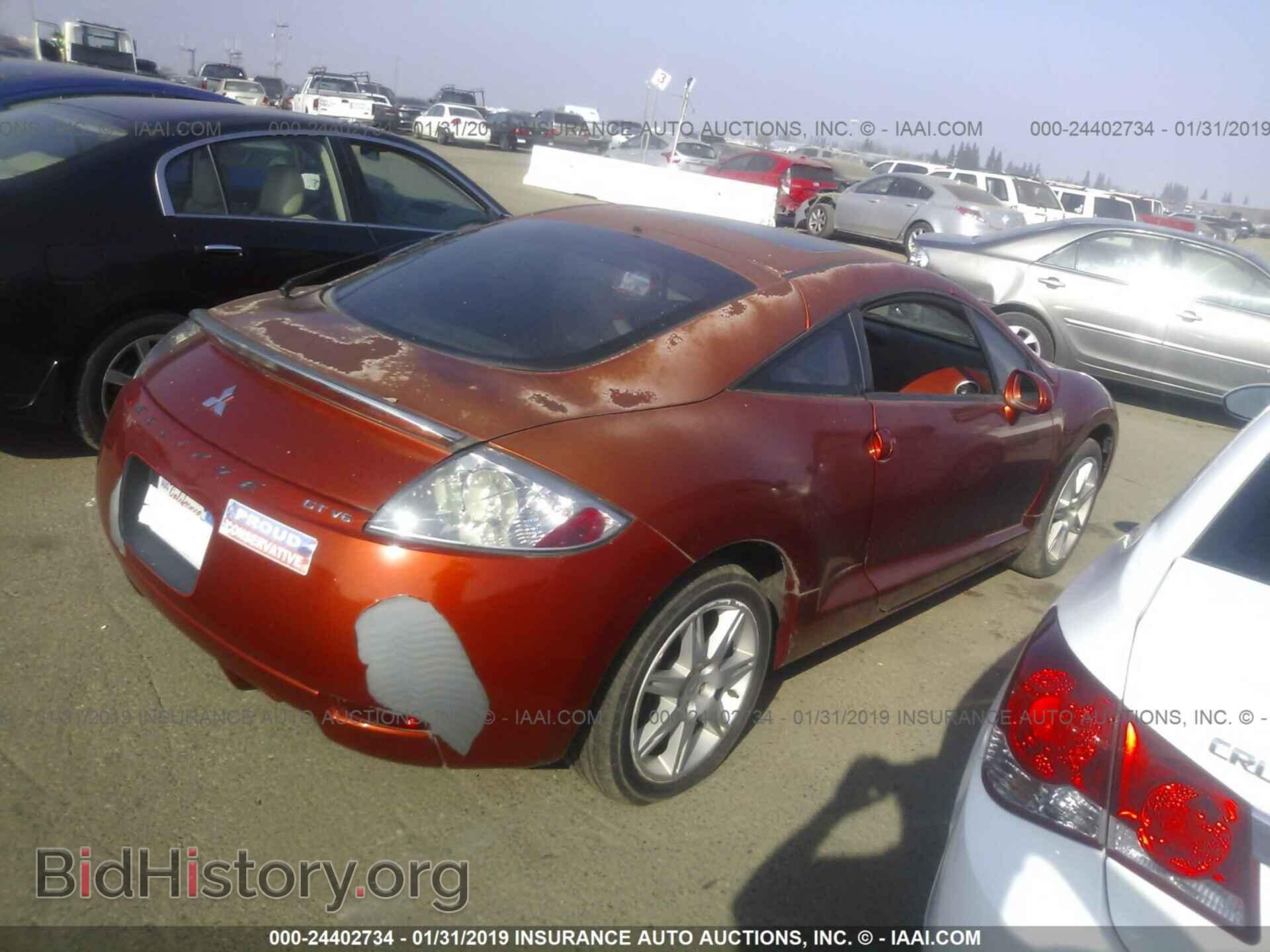 2006 MITSUBISHI ECLIPSE - VIN: 4A3AK34T66E037972 - Фото 4