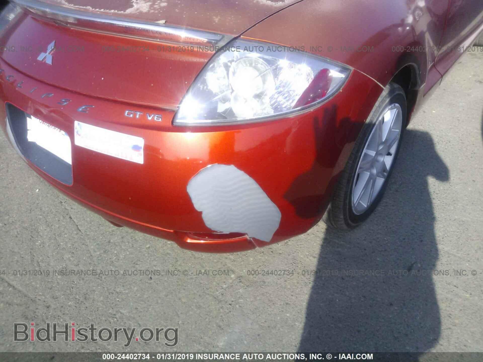 2006 MITSUBISHI ECLIPSE - VIN: 4A3AK34T66E037972 - Фото 6