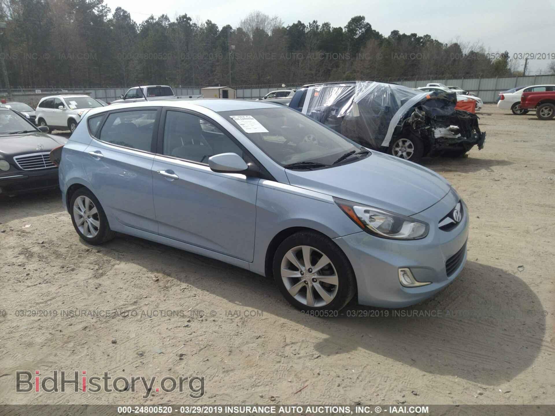 Фотография KMHCU5AE8CU037878 - HYUNDAI ACCENT 2012