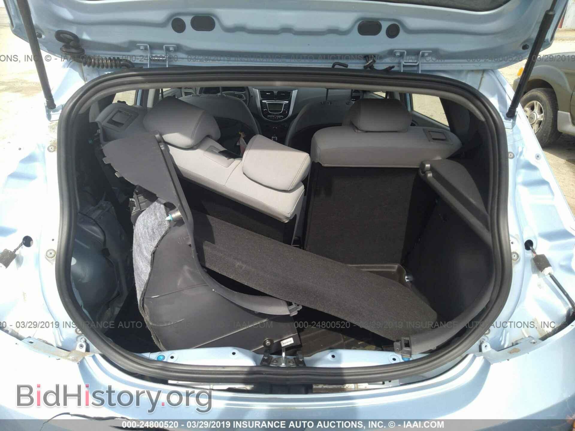 2012 HYUNDAI ACCENT - VIN: KMHCU5AE8CU037878 - Фото 6