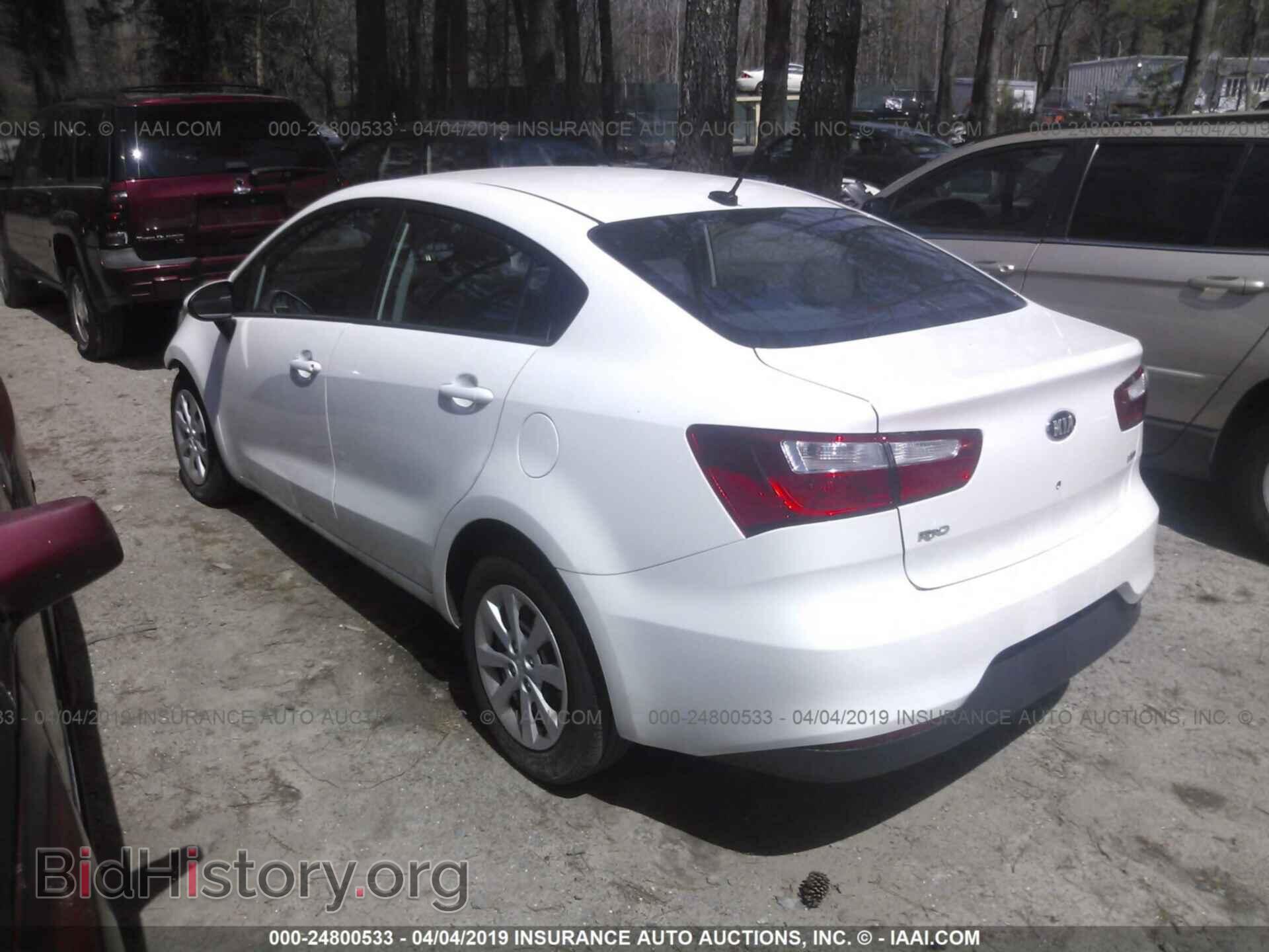 2017 KIA RIO - VIN: KNADM4A30H6058508 - Фото 3