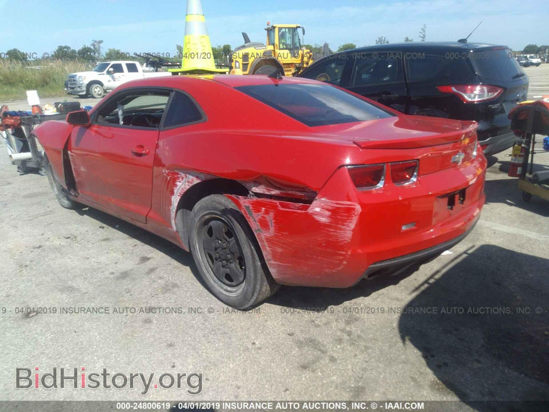 2012 CHEVROLET CAMARO - VIN: 2G1FA1E36C9193001 - Photo 3