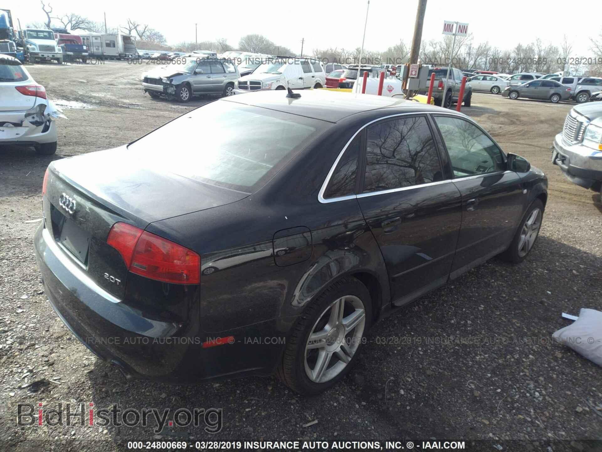 2008 AUDI A4 - VIN: WAUAF78E48A033677 - Photo 4
