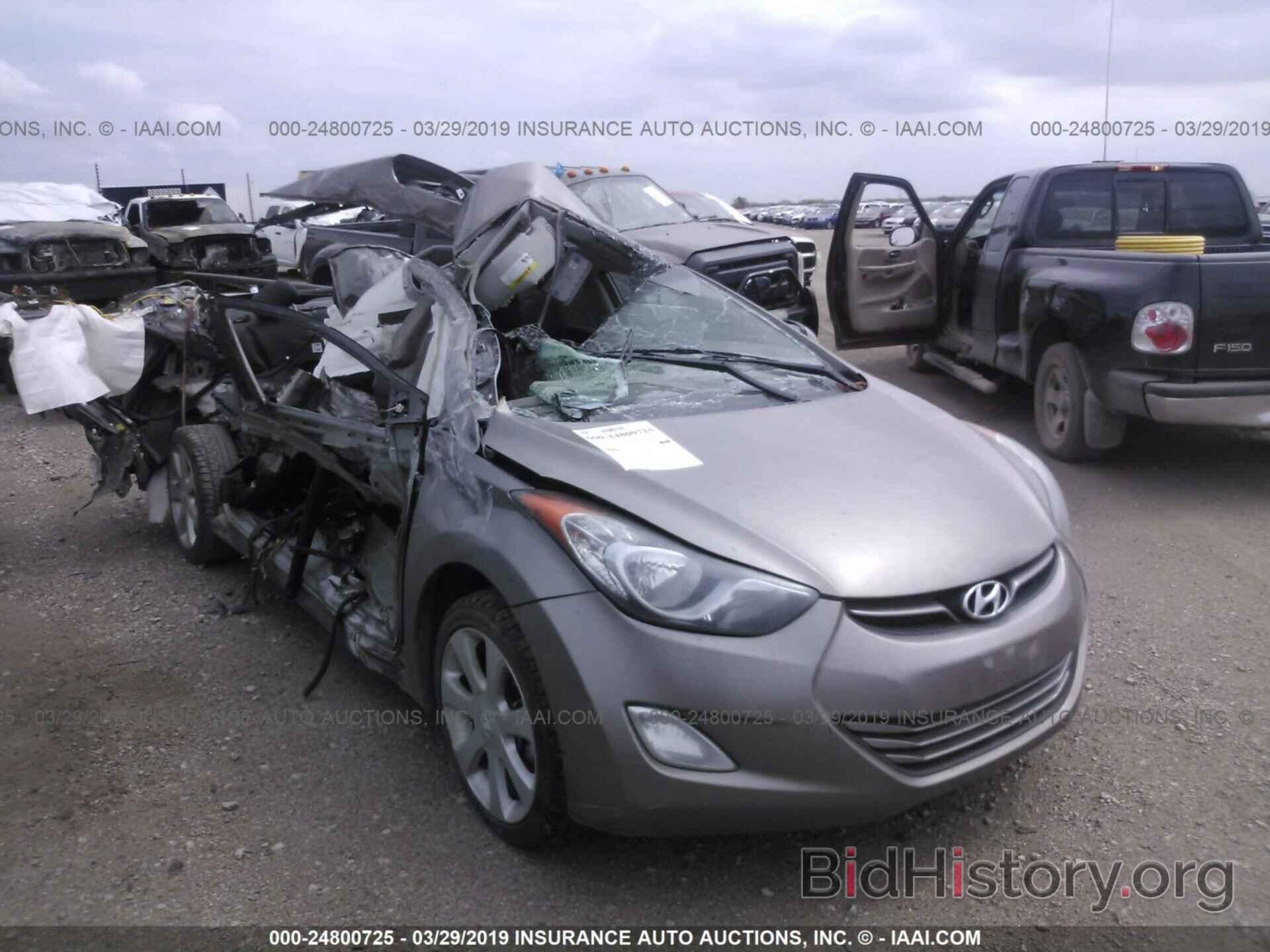 Photo 5NPDH4AE5DH190558 - HYUNDAI ELANTRA 2013