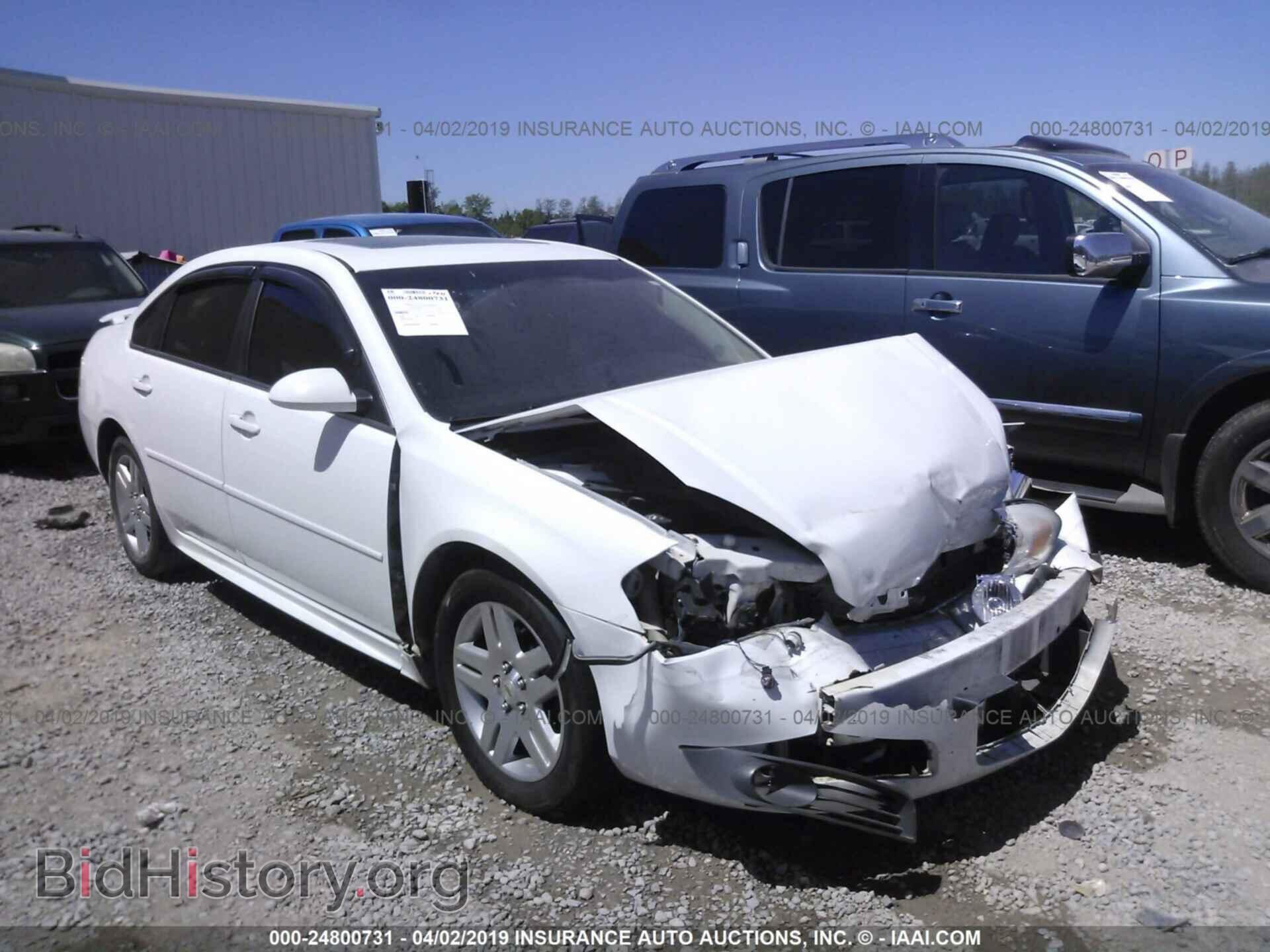 Photo 2G1WG5EK2B1288066 - CHEVROLET IMPALA 2011