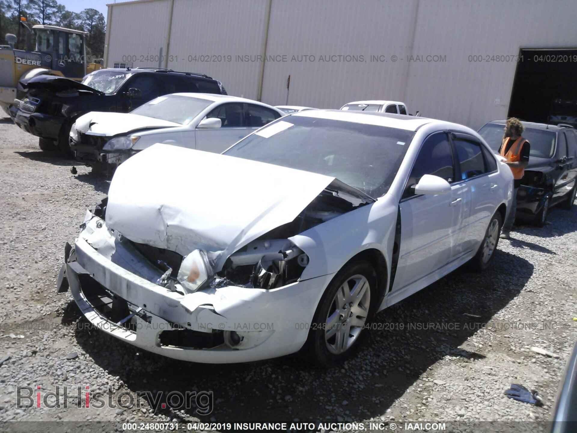 2011 CHEVROLET IMPALA - VIN: 2G1WG5EK2B1288066 - Фото 2