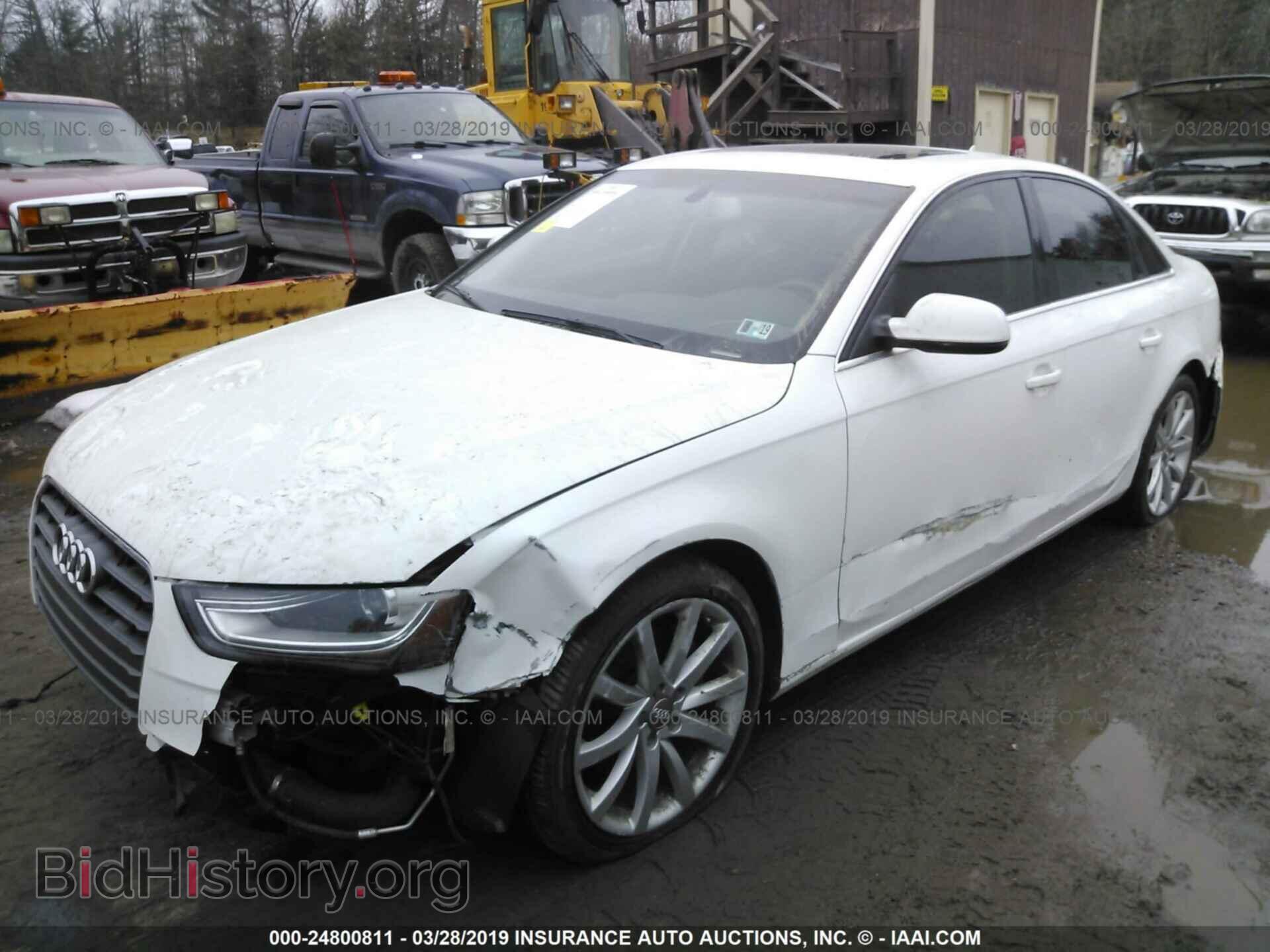 2013 AUDI A4 - VIN: WAUFFAFL2DN006923 - Фото 2