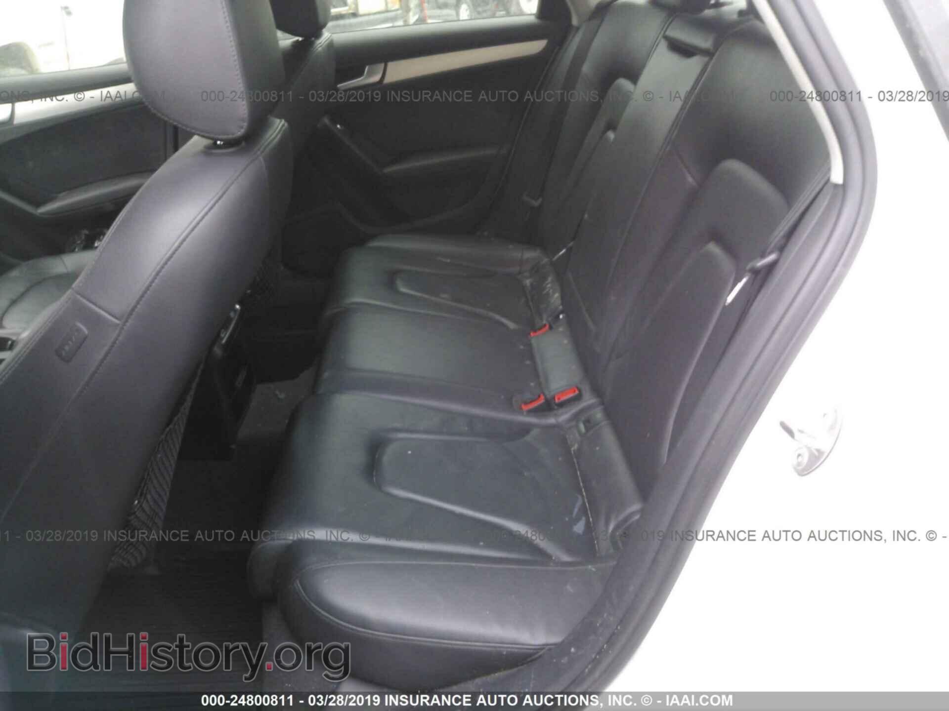 2013 AUDI A4 - VIN: WAUFFAFL2DN006923 - Фото 8