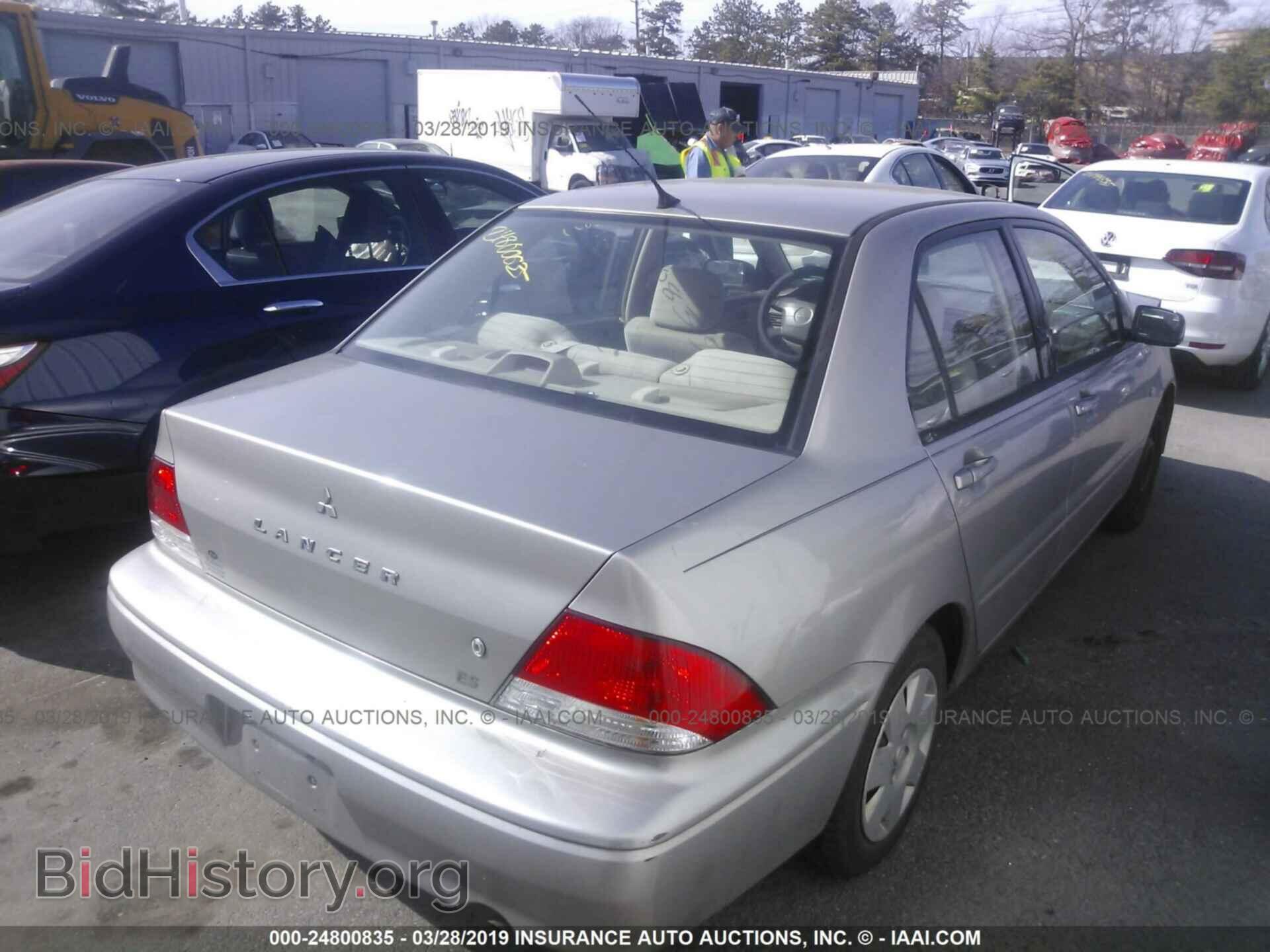 2003 MITSUBISHI LANCER - VIN: JA3AJ26E53U077815 - Фото 4