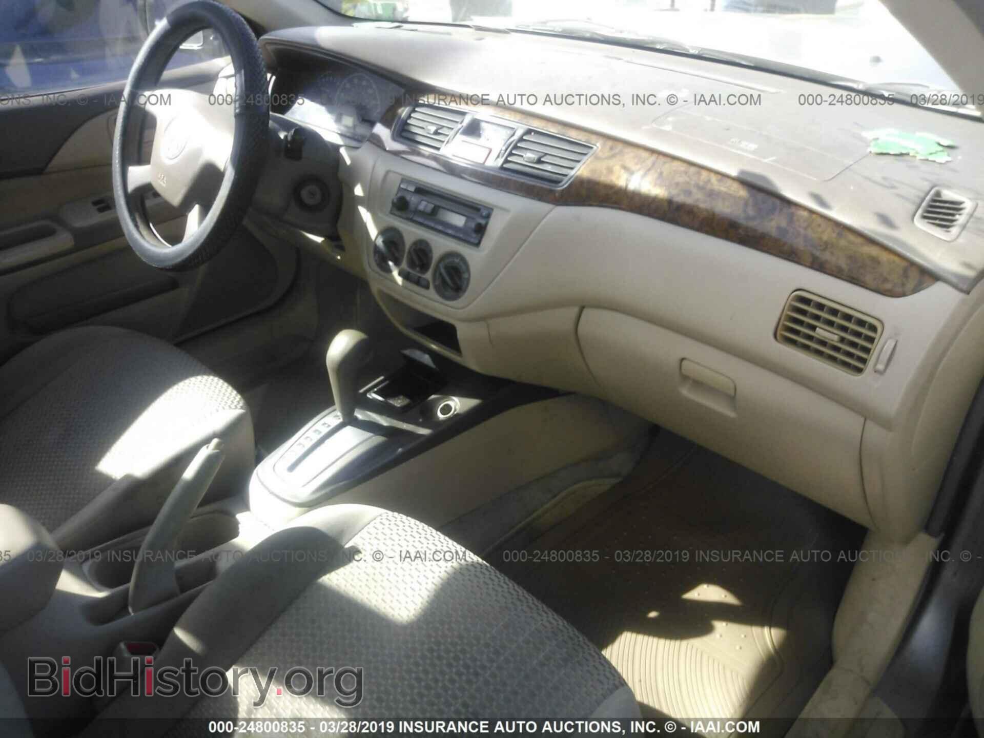 2003 MITSUBISHI LANCER - VIN: JA3AJ26E53U077815 - Фото 5