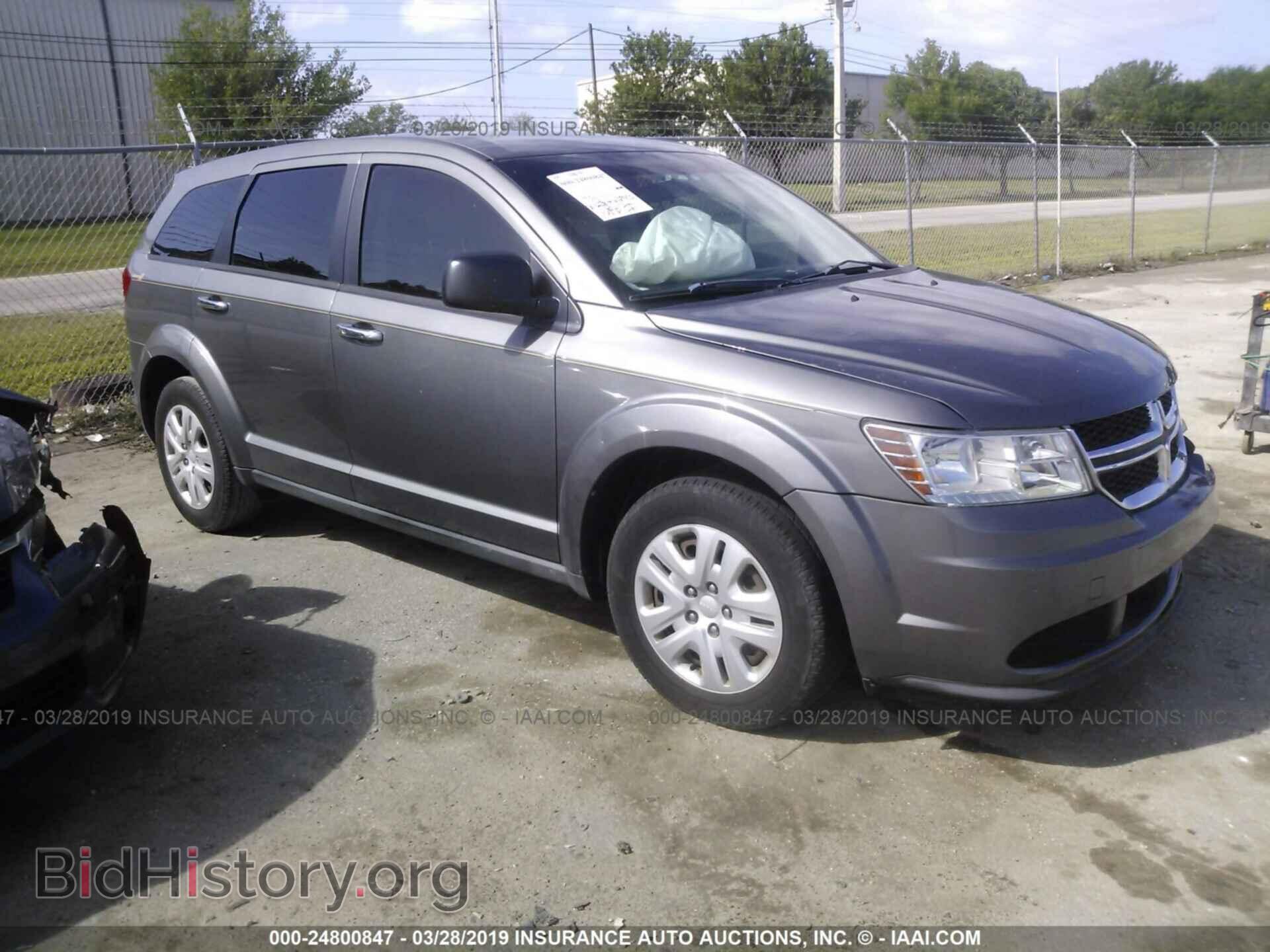 Photo 3C4PDCAB8DT713922 - DODGE JOURNEY 2013