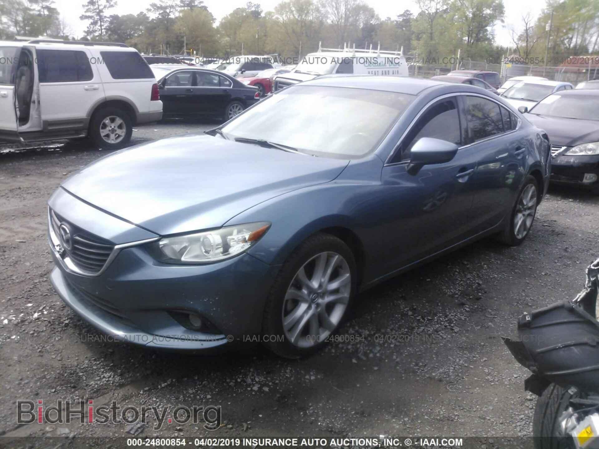 2014 MAZDA 6 - VIN: JM1GJ1V60E1154479 - Фото 2