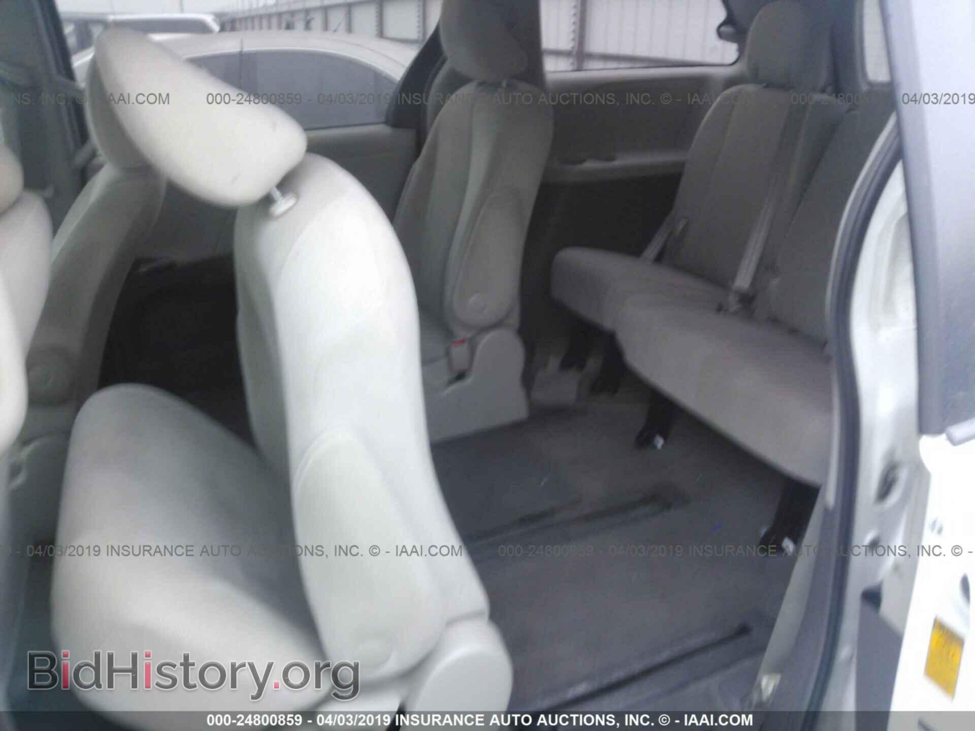 2013 TOYOTA SIENNA - VIN: 5TDZK3DC8DS284536 - Фото 8