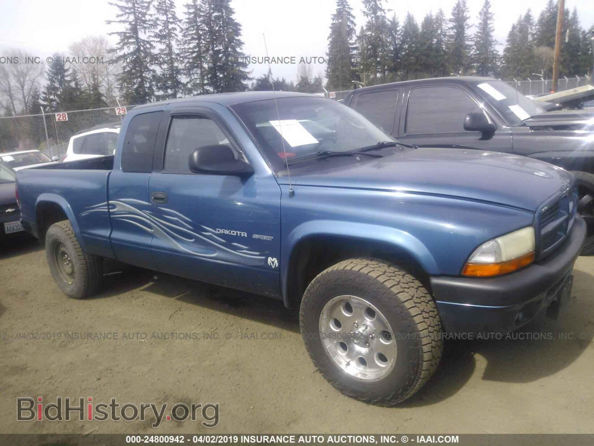 Photo 1B7GG32N52S528919 - DODGE DAKOTA 2002