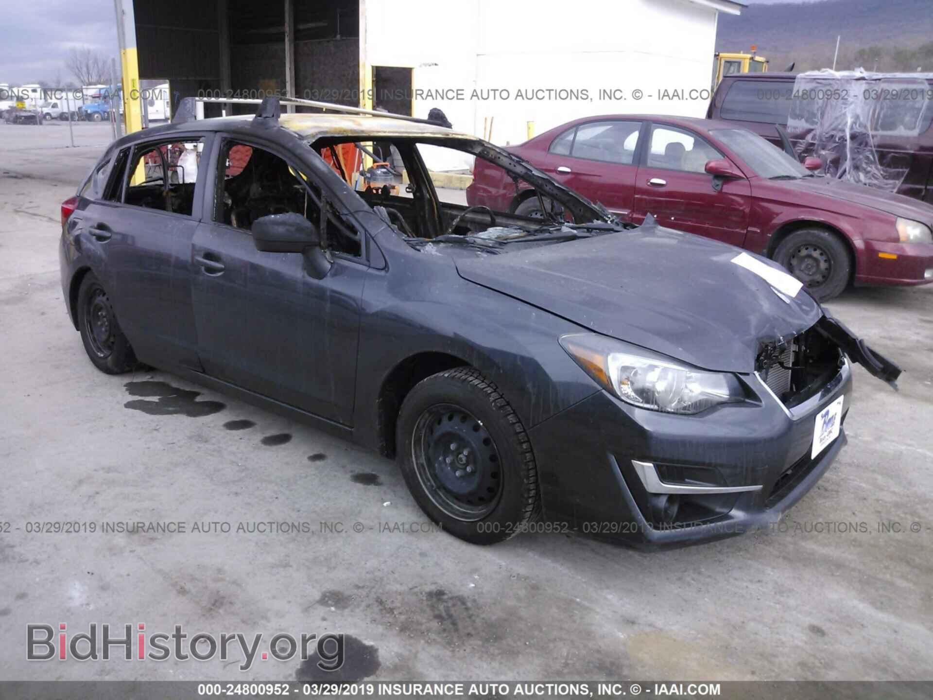 Фотография JF1GPAA68G9336655 - SUBARU IMPREZA 2016