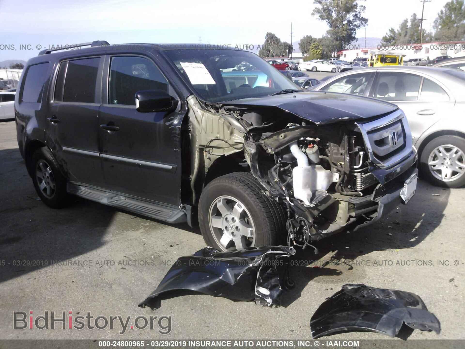 Фотография 5FNYF3H97BB015587 - HONDA PILOT 2011
