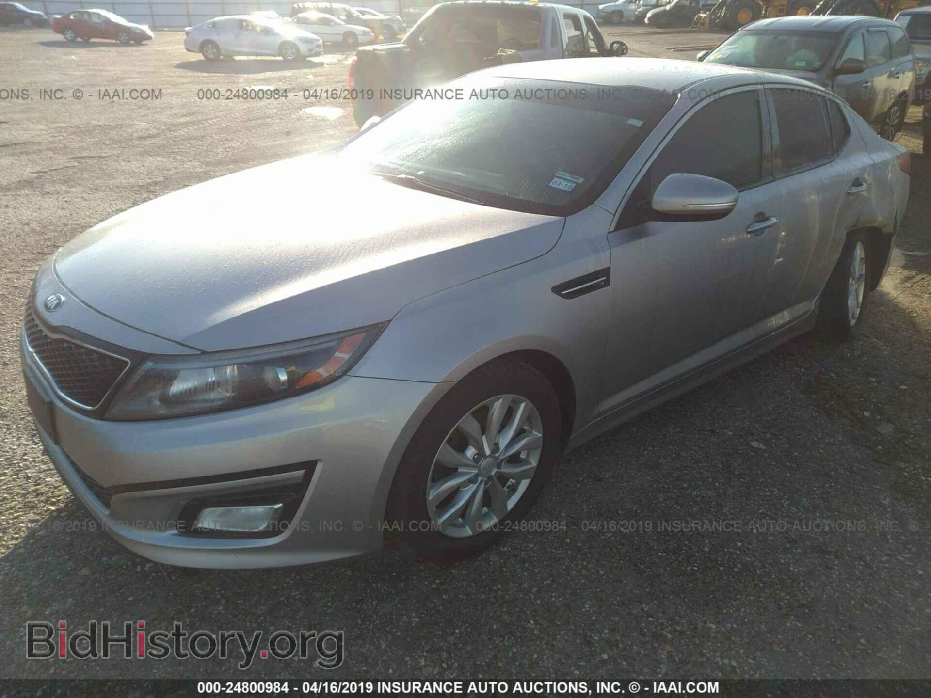 2015 KIA OPTIMA - VIN: 5XXGM4A70FG471062 - Фото 2