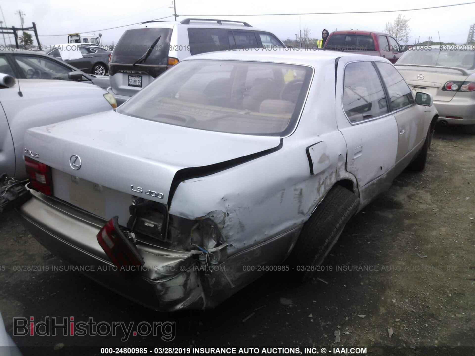 1996 LEXUS LS - VIN: JT8BH22F7T0064067 - Фото 4