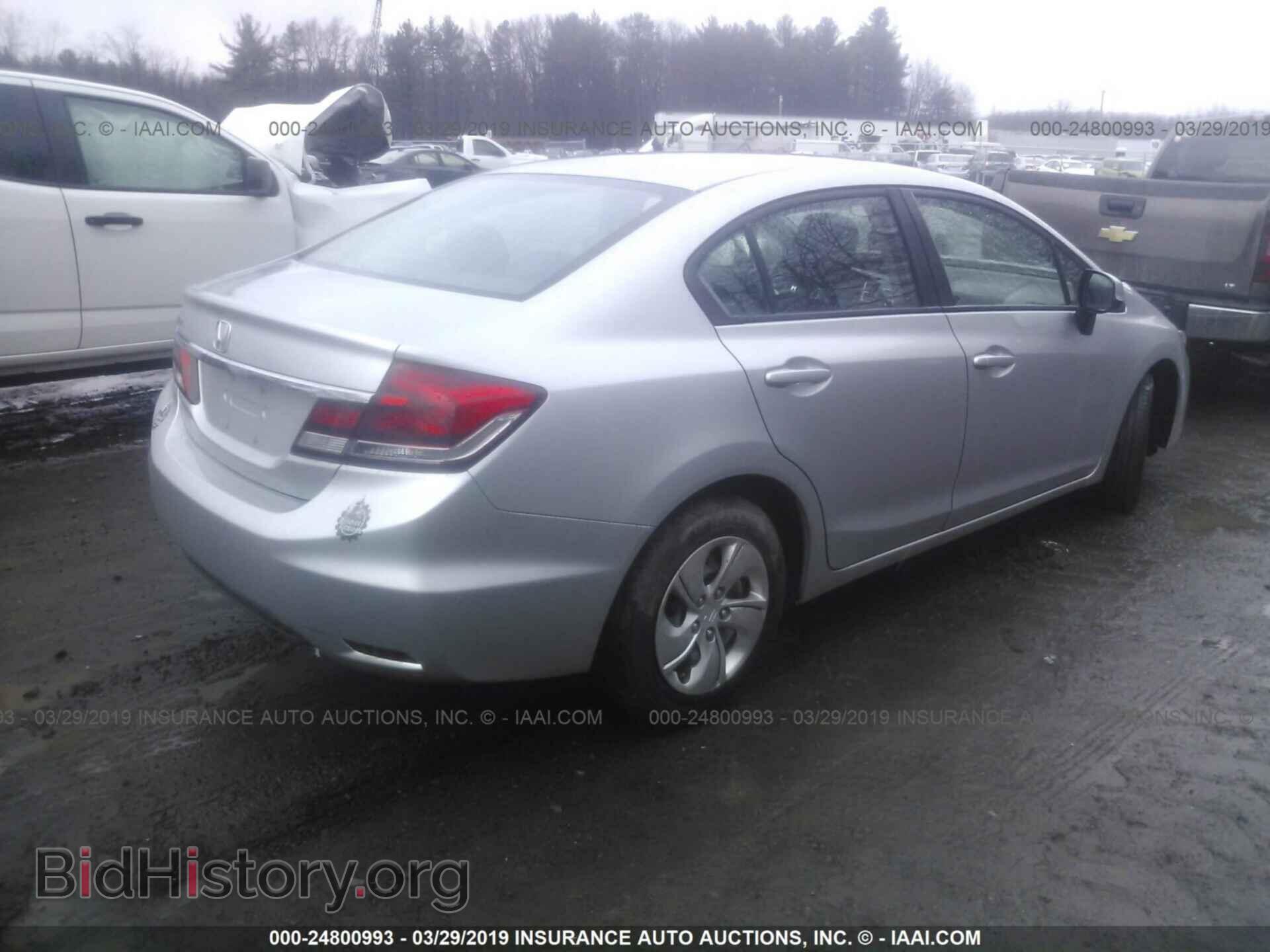 2013 HONDA CIVIC - VIN: 2HGFB2F52DH580793 - Фото 4