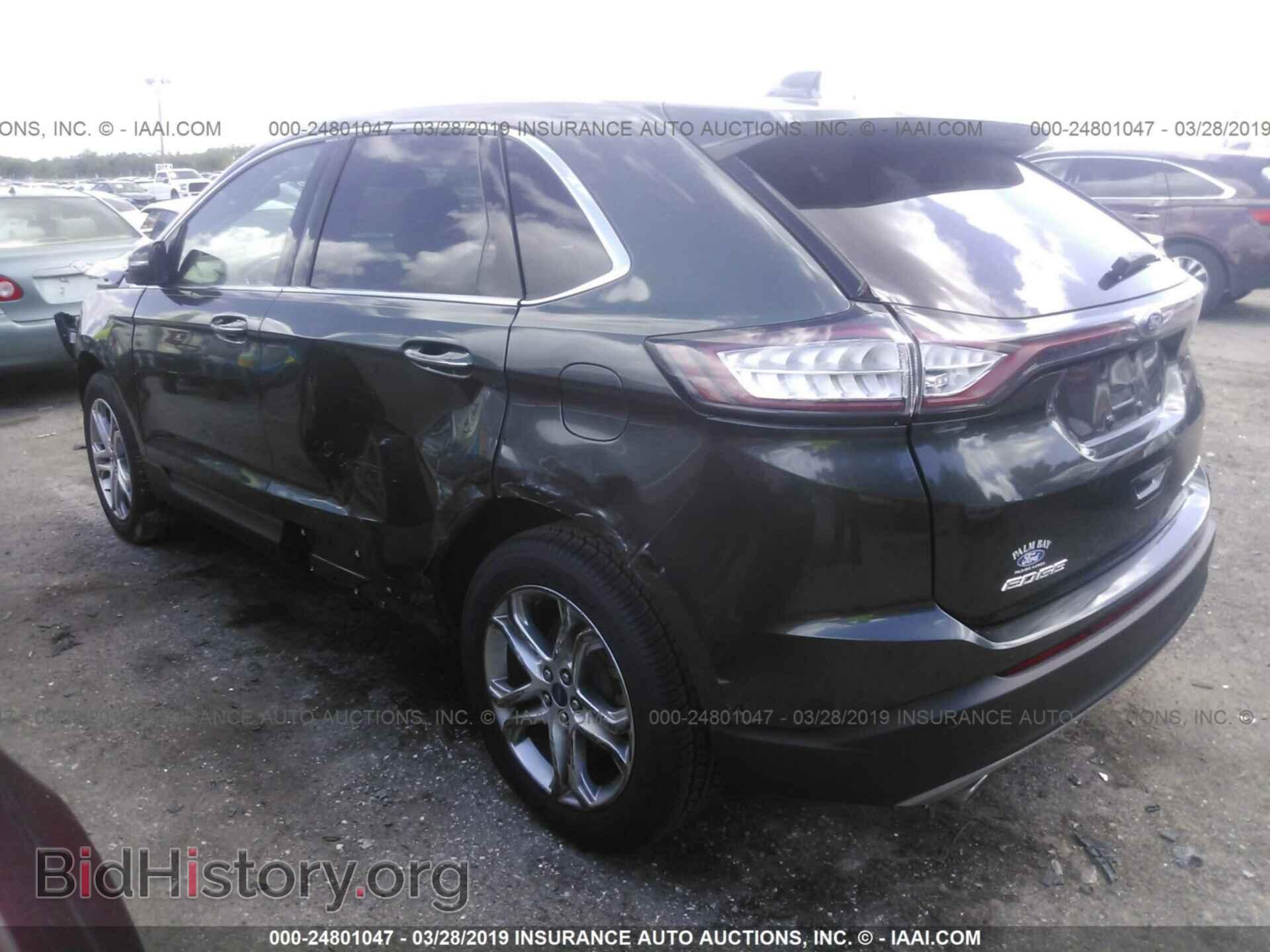 2015 FORD EDGE - VIN: 2FMPK3K85FBC37440 - Фото 3