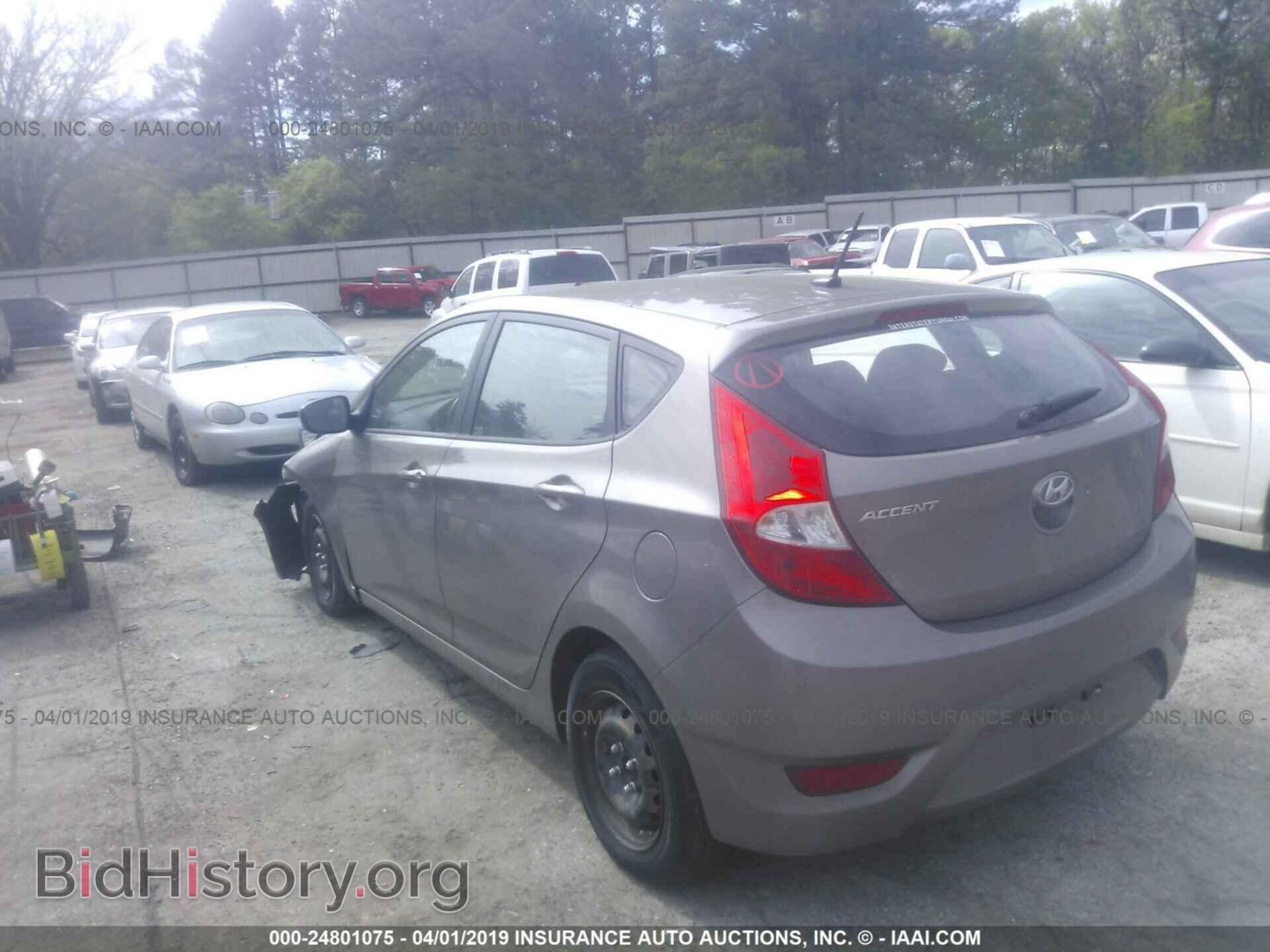 2013 HYUNDAI ACCENT - VIN: KMHCT5AE1DU138961 - Фото 3