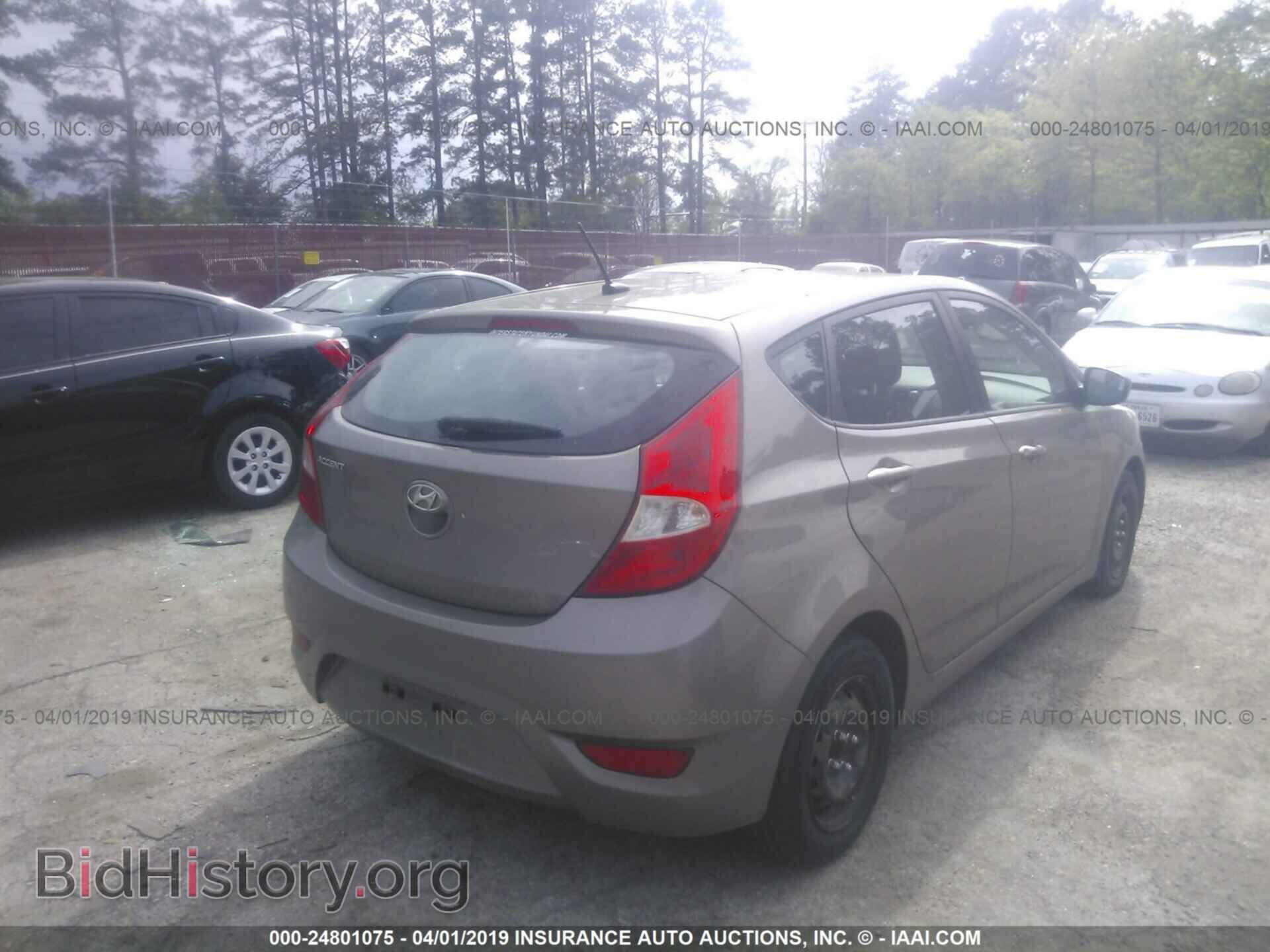 2013 HYUNDAI ACCENT - VIN: KMHCT5AE1DU138961 - Фото 4