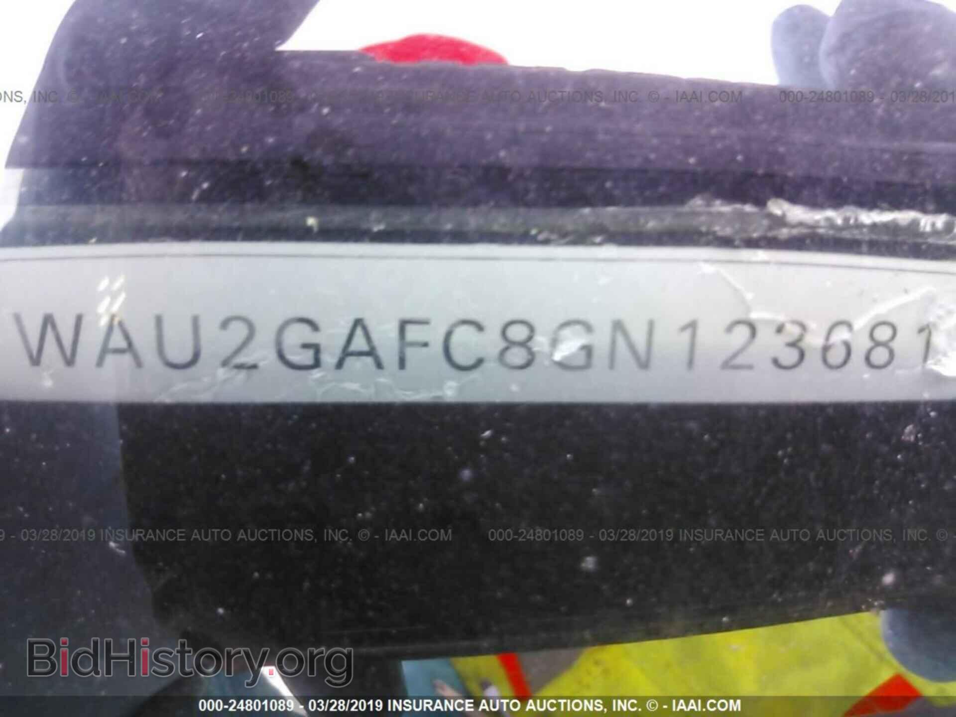 2016 AUDI A7 - VIN: WAU2GAFC8GN123681 - Фото 9