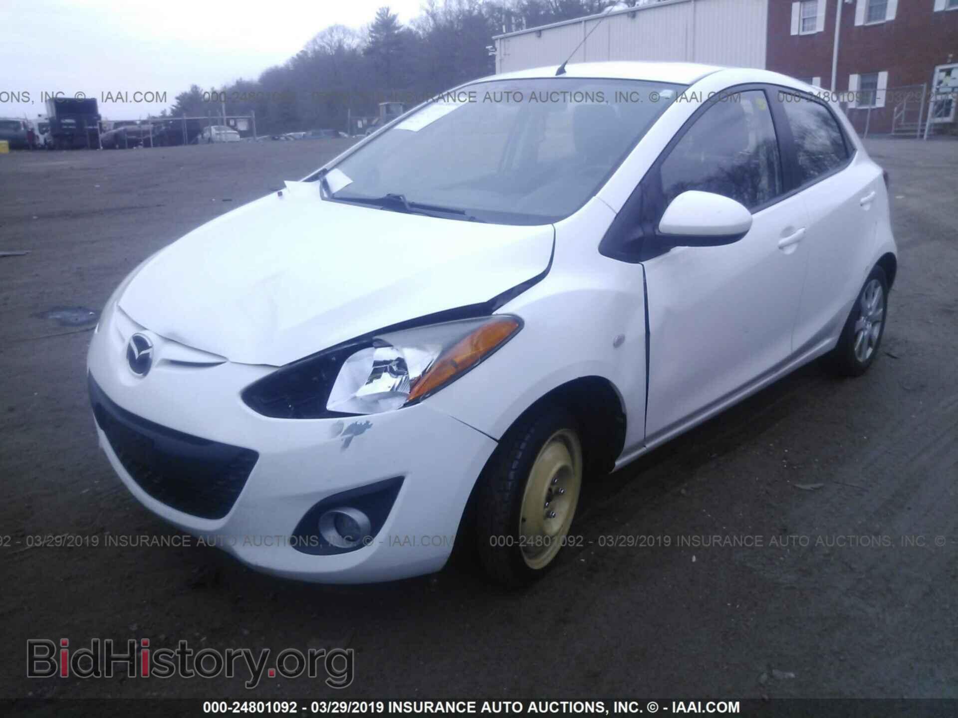2011 MAZDA MAZDA2 - VIN: JM1DE1HZ7B0114477 - Фото 2