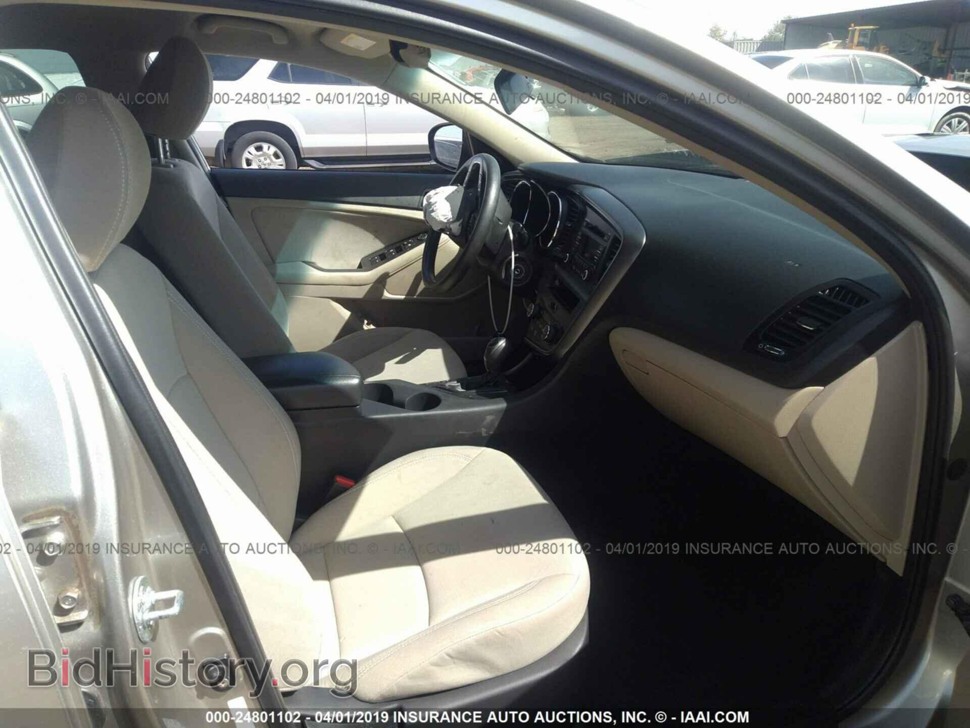 2013 KIA OPTIMA - VIN: KNAGM4A73D5381502 - Фото 5