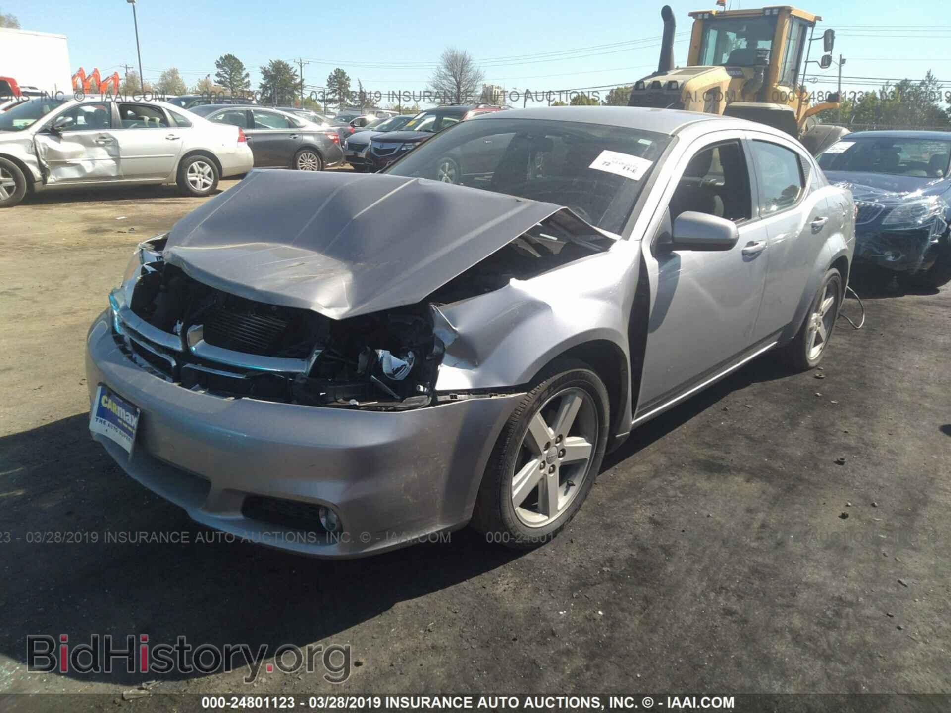 2013 DODGE AVENGER - VIN: 1C3CDZCB5DN707644 - Фото 2