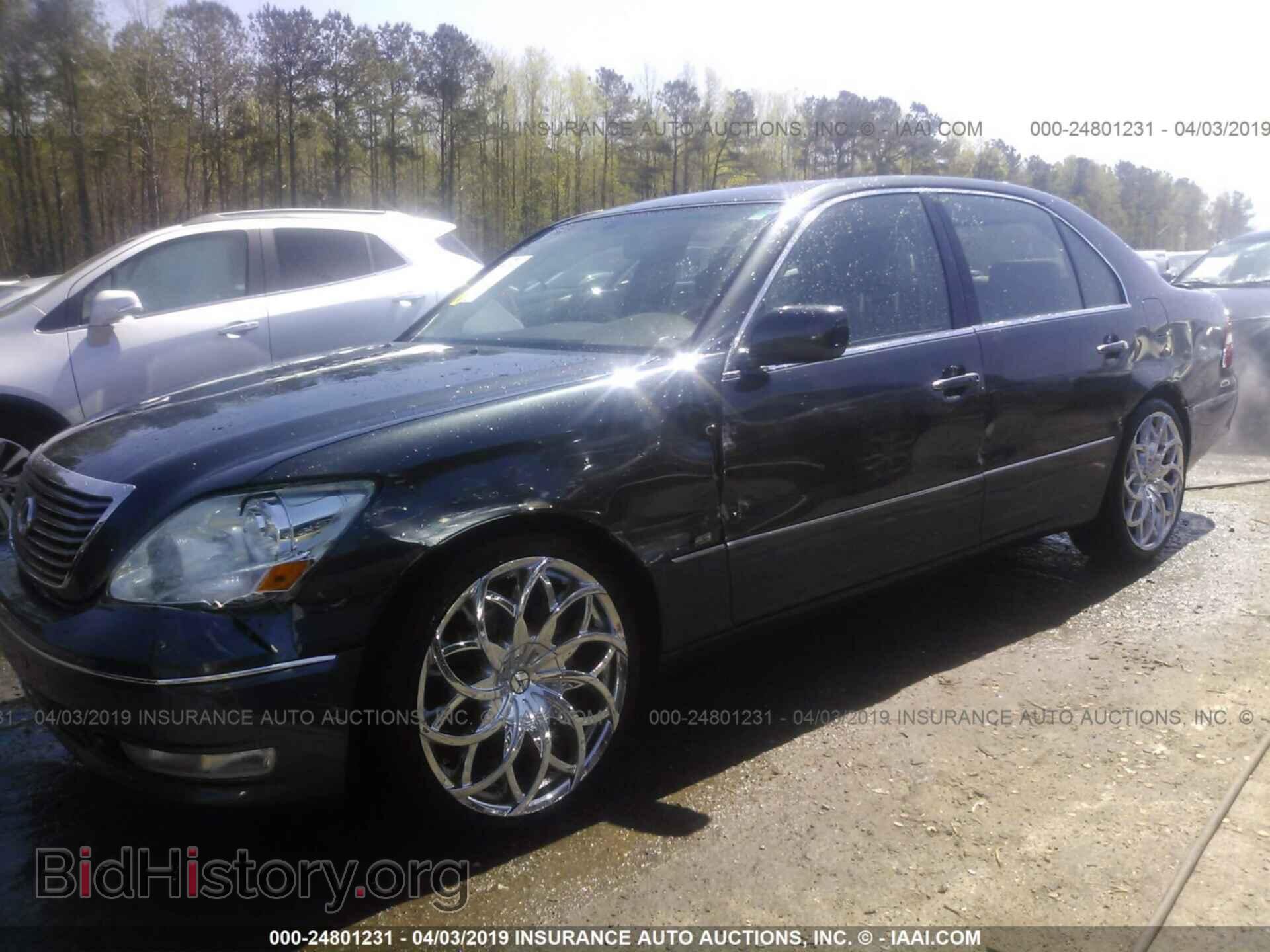 2004 LEXUS LS - VIN: JTHBN36F740165801 - Фото 2