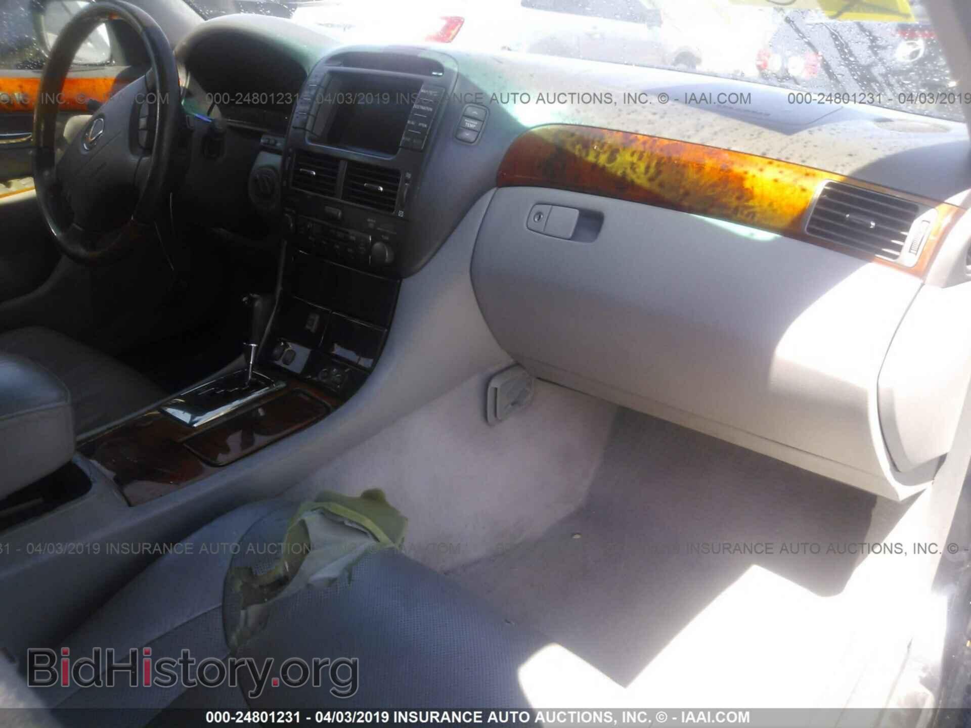 2004 LEXUS LS - VIN: JTHBN36F740165801 - Фото 5